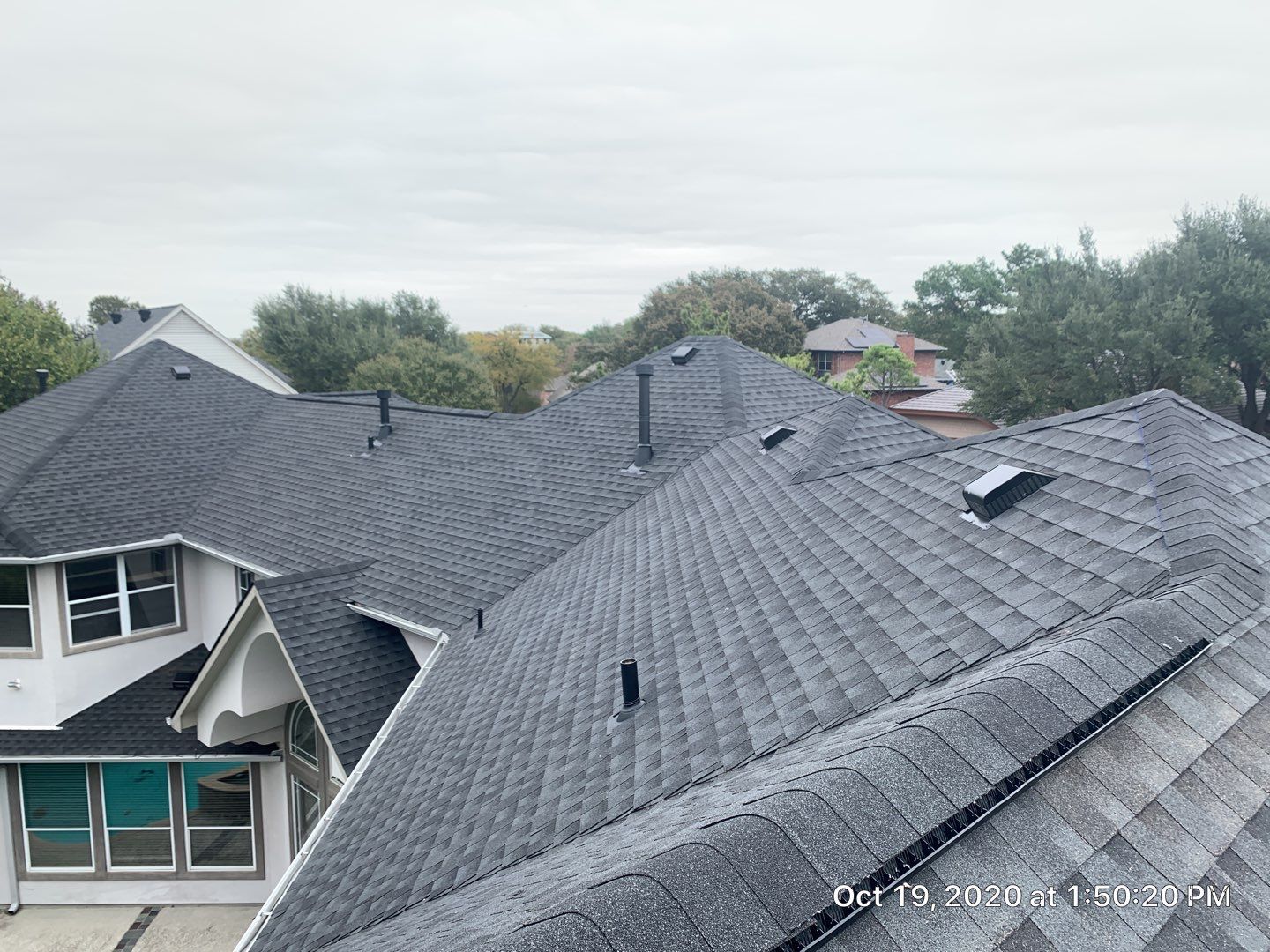 Large Custom Estate Roof Replacement in Arlington by First United Roofing & Construction