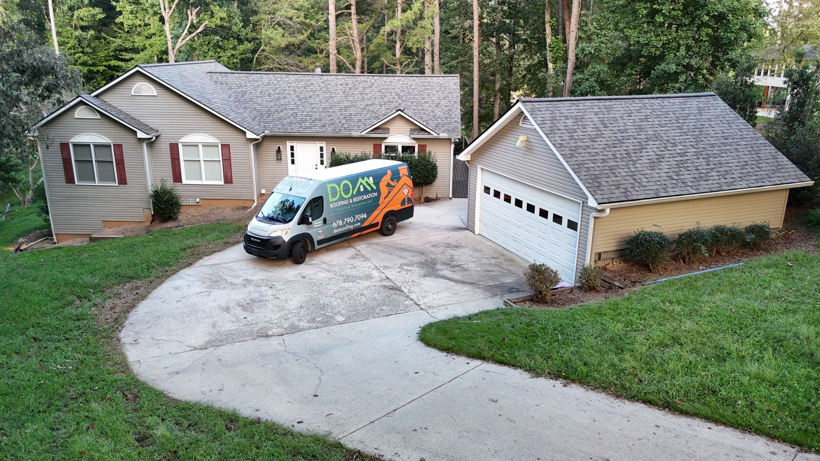 Lake Drive Dawsonville Roof Replacement  by Dom Roofing & Restoration
