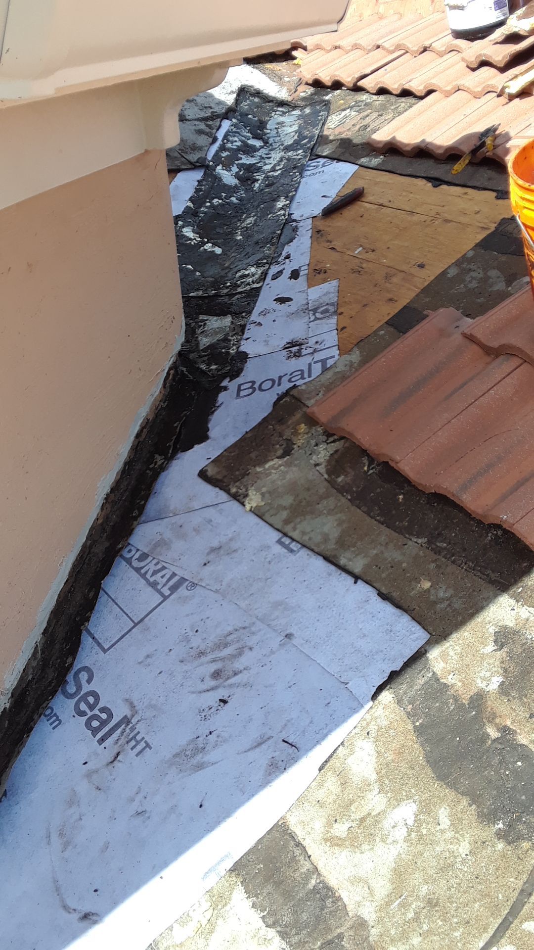 Tile Roof Leak Repair and Decking Replacement in Boynton Beach by Aastro Roofing
