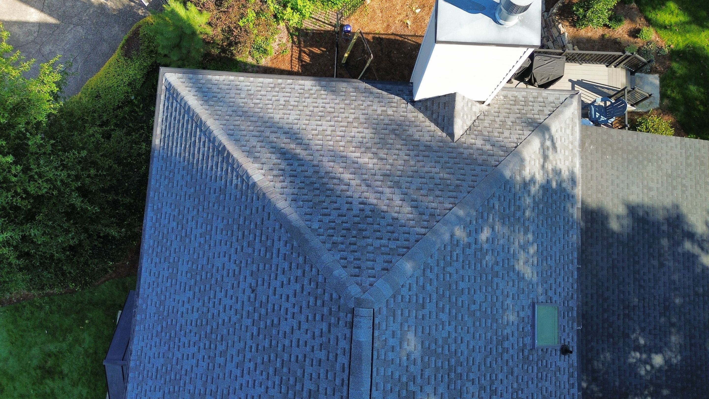 Marietta, GA Roof Replacement GAF Timberline HDZ Pewter Gray by Reset Roofing