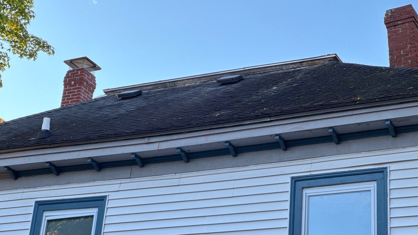 Full Roof Replacement on Historic Farmhouse with Decking Replacement – Repeat Customer by Sensible Home Solutions