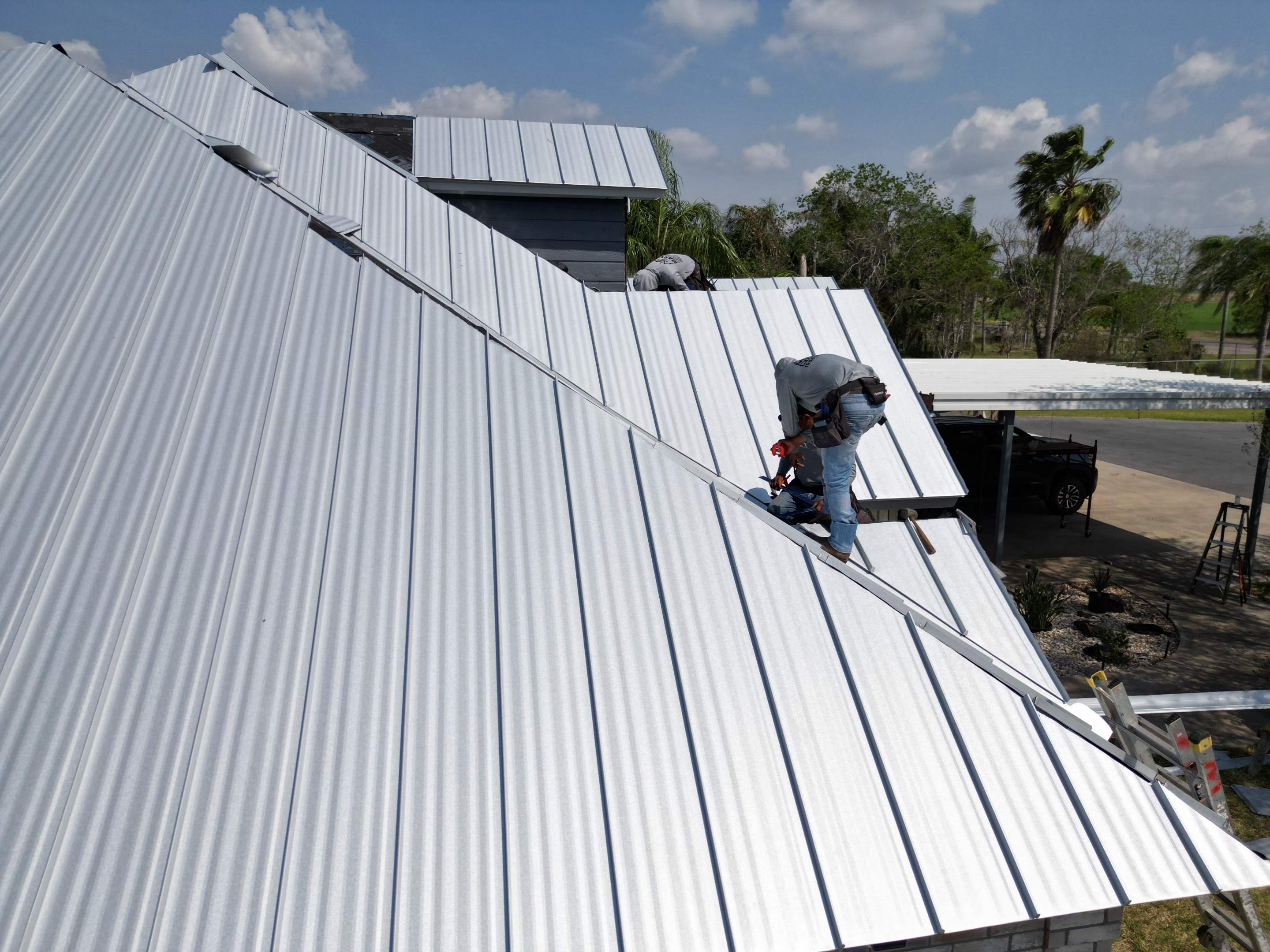 Project in Mercedes, TX by Marva Roofing