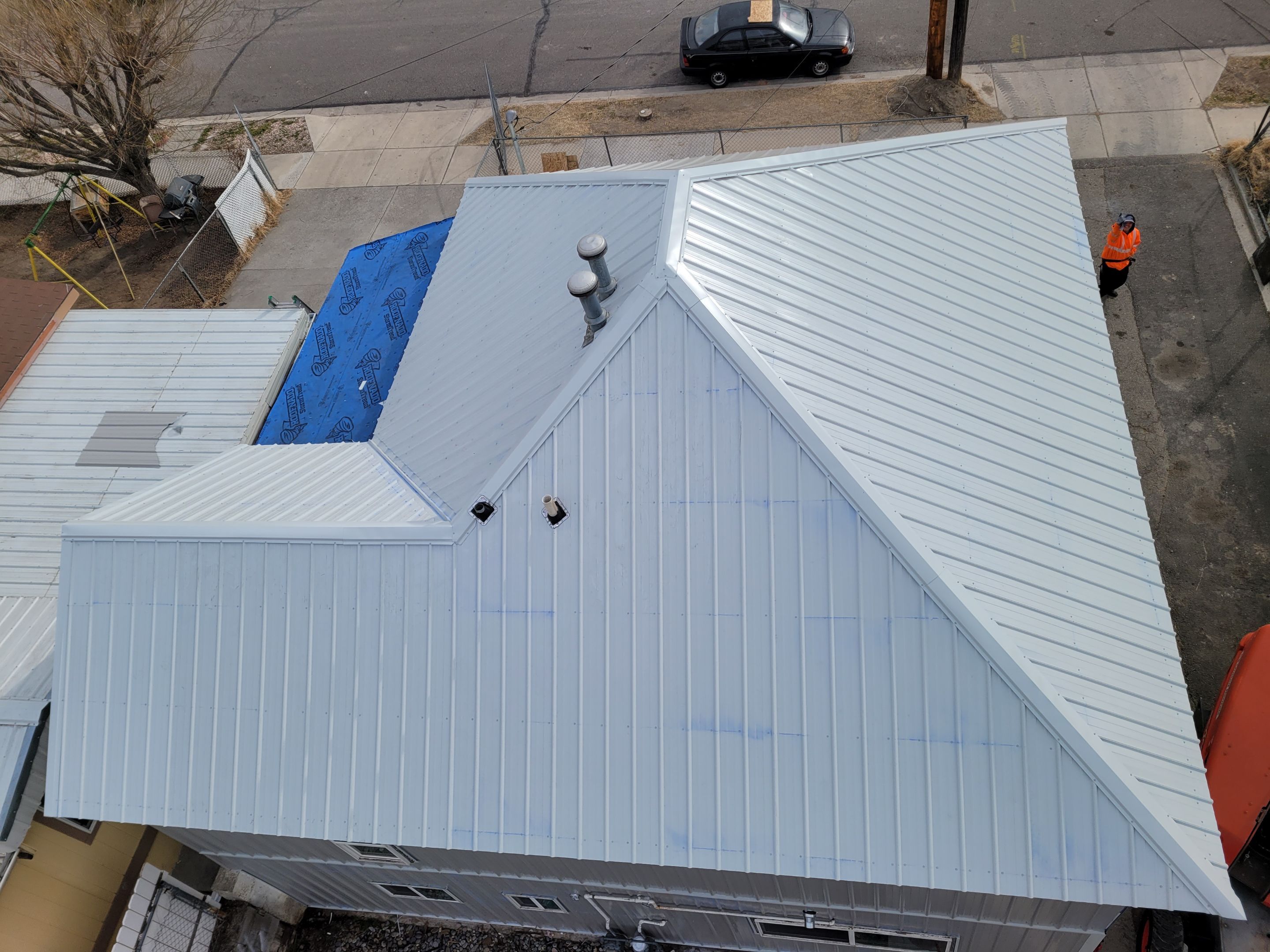 Residential Roofing Installation using Delta Metals by Bros Roofing