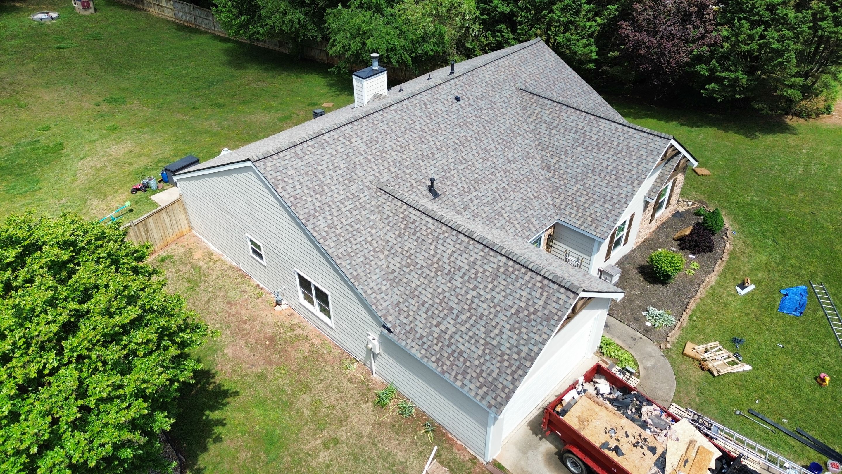 Cumming, GA Roof Replacement CertainTeed Landmark Pro Max Def Weathered Wood by Reset Roofing