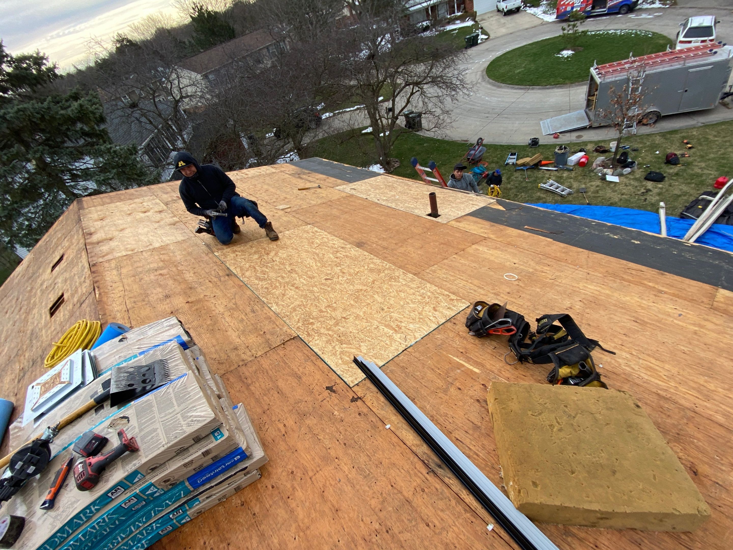 Roof Replacement using CertainTeed Landmark by 180 Contractors