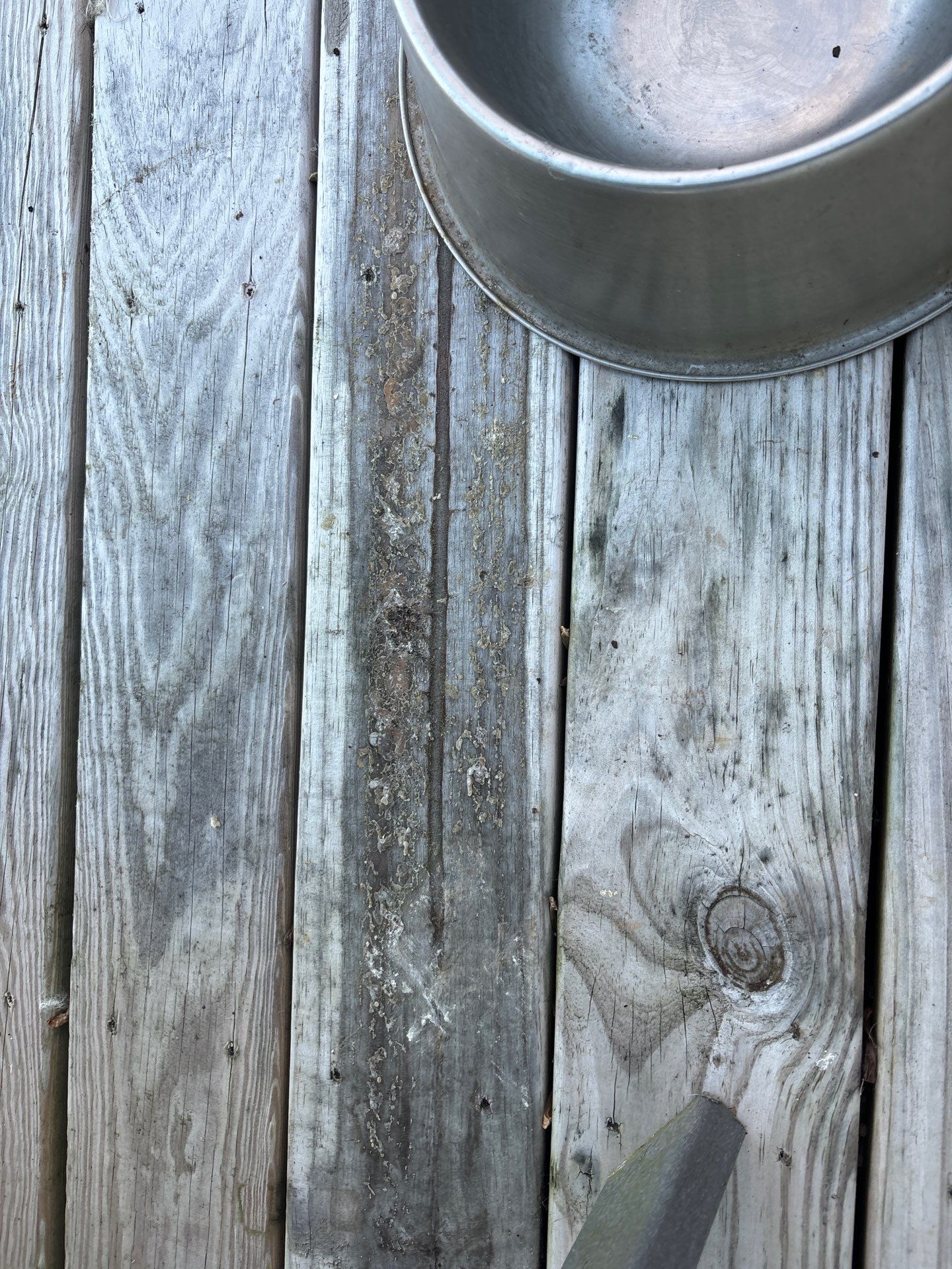 Weathered Deck using Wood Sealant by DuraSeal