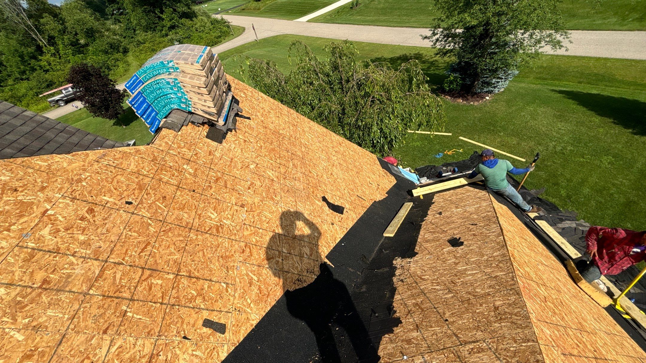 Roof Replacement using CertainTeed Landmark by 180 Contractors