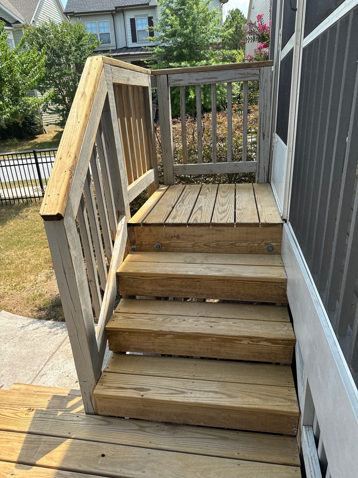 Weathered Deck using Wood Sealant by DuraSeal