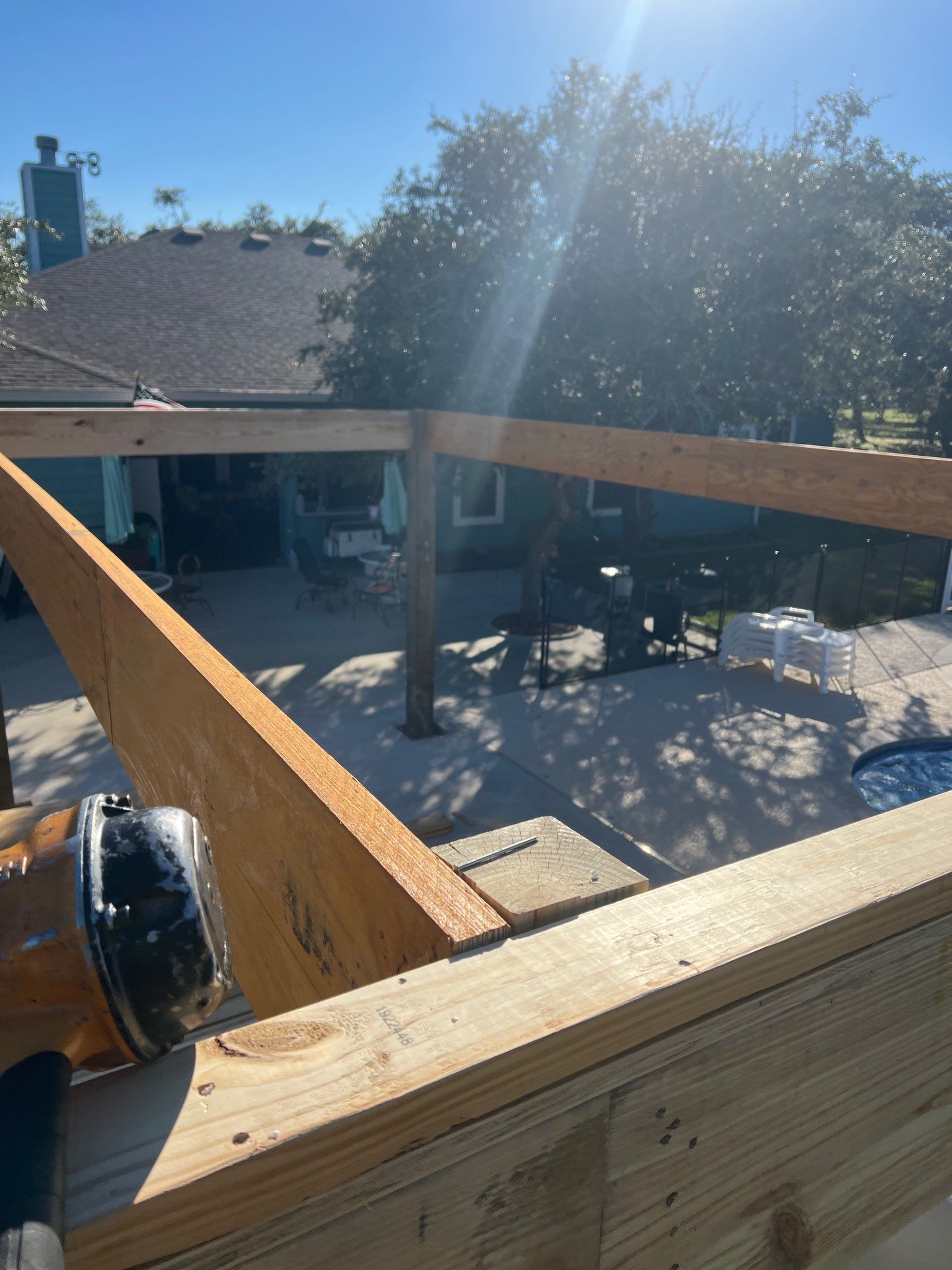 Poolside Pink Top by Bayfront Roofing and Construction