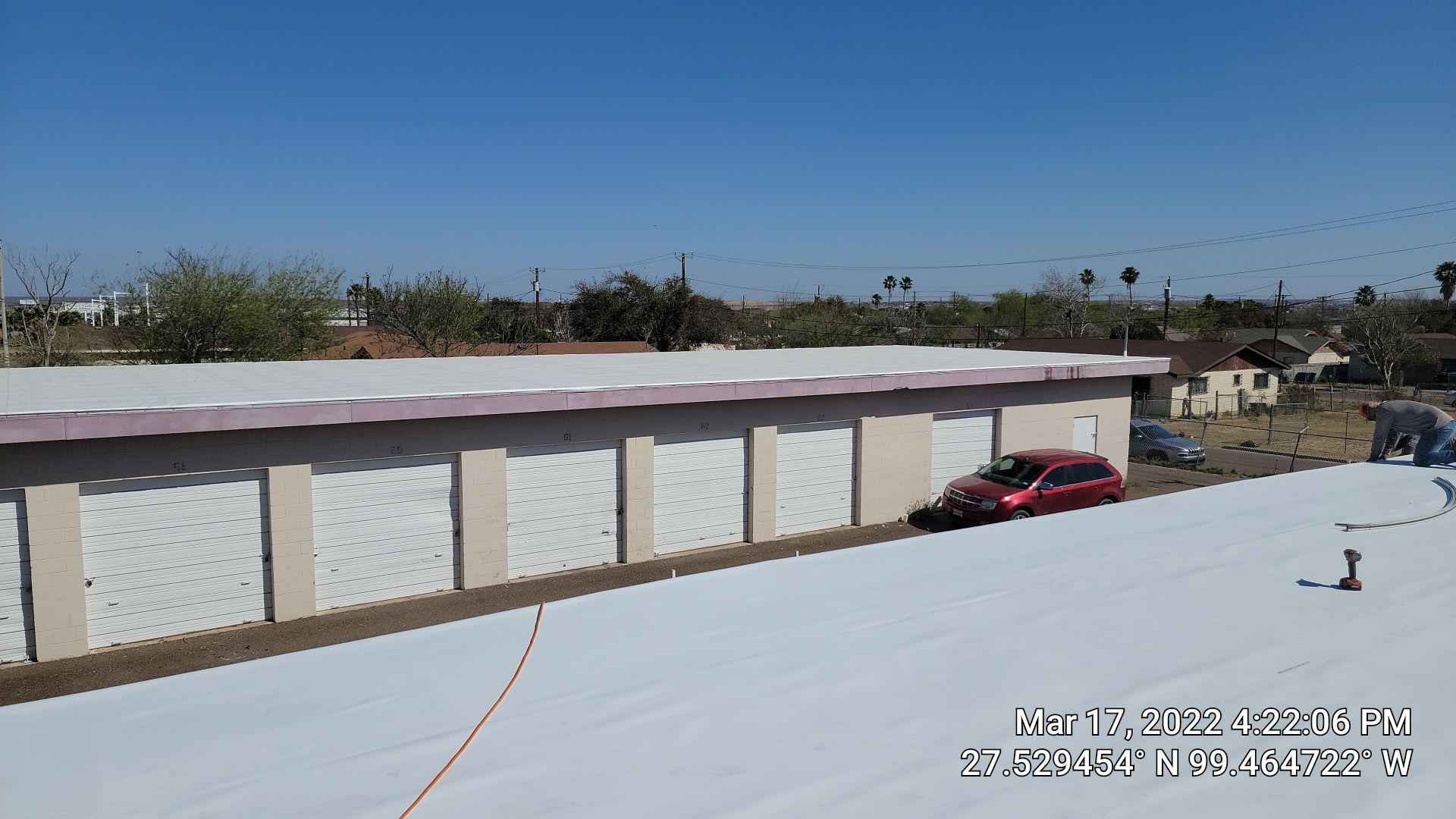 Commercial Roofing Installation using Thermoplastic Polyolefin - GAF  by JM Flores Roofing & Construction, Inc