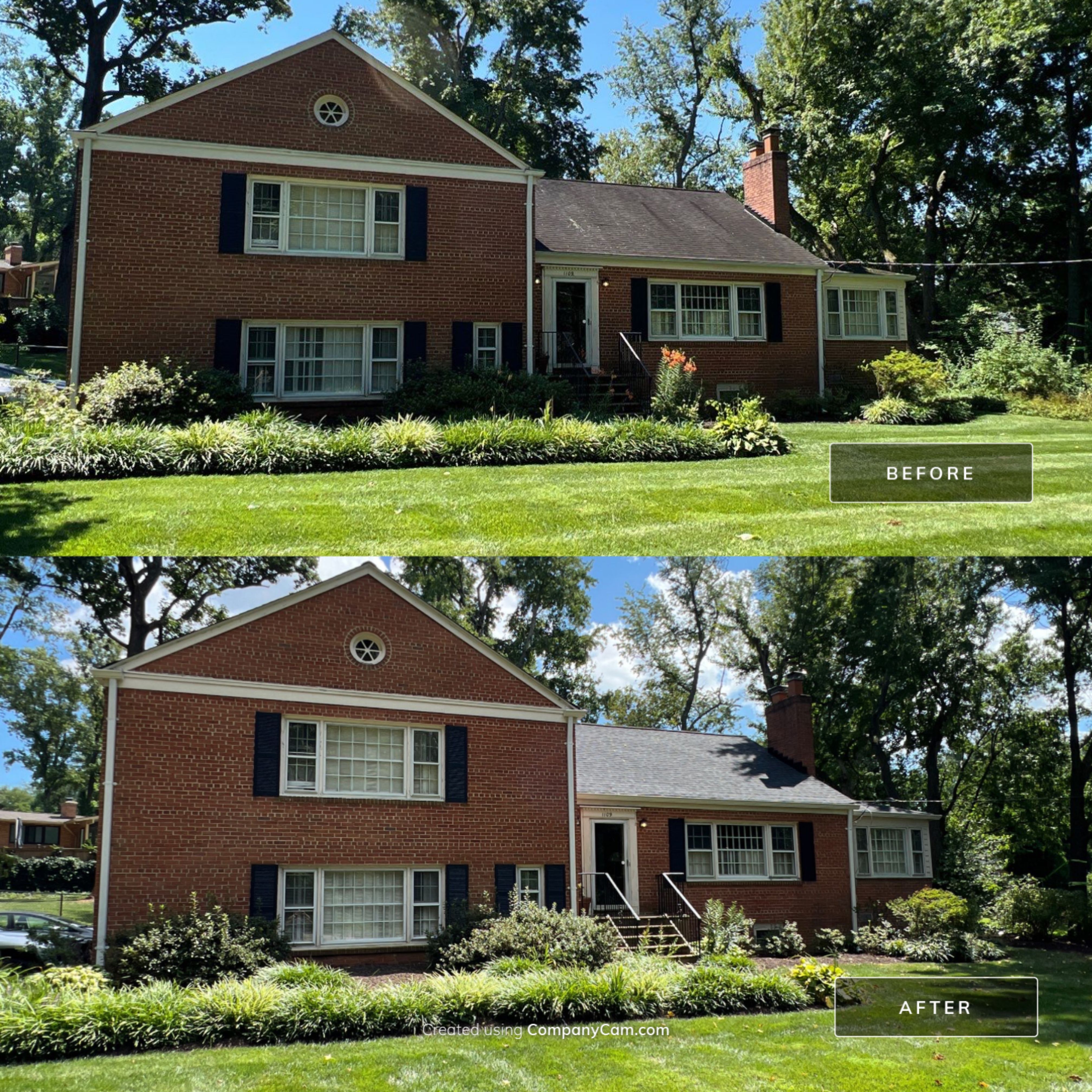 Alexandria Roof Project - CertainTeed Landmark Pro Max Def Charcoal Black Shingles by RM Banning, Inc.