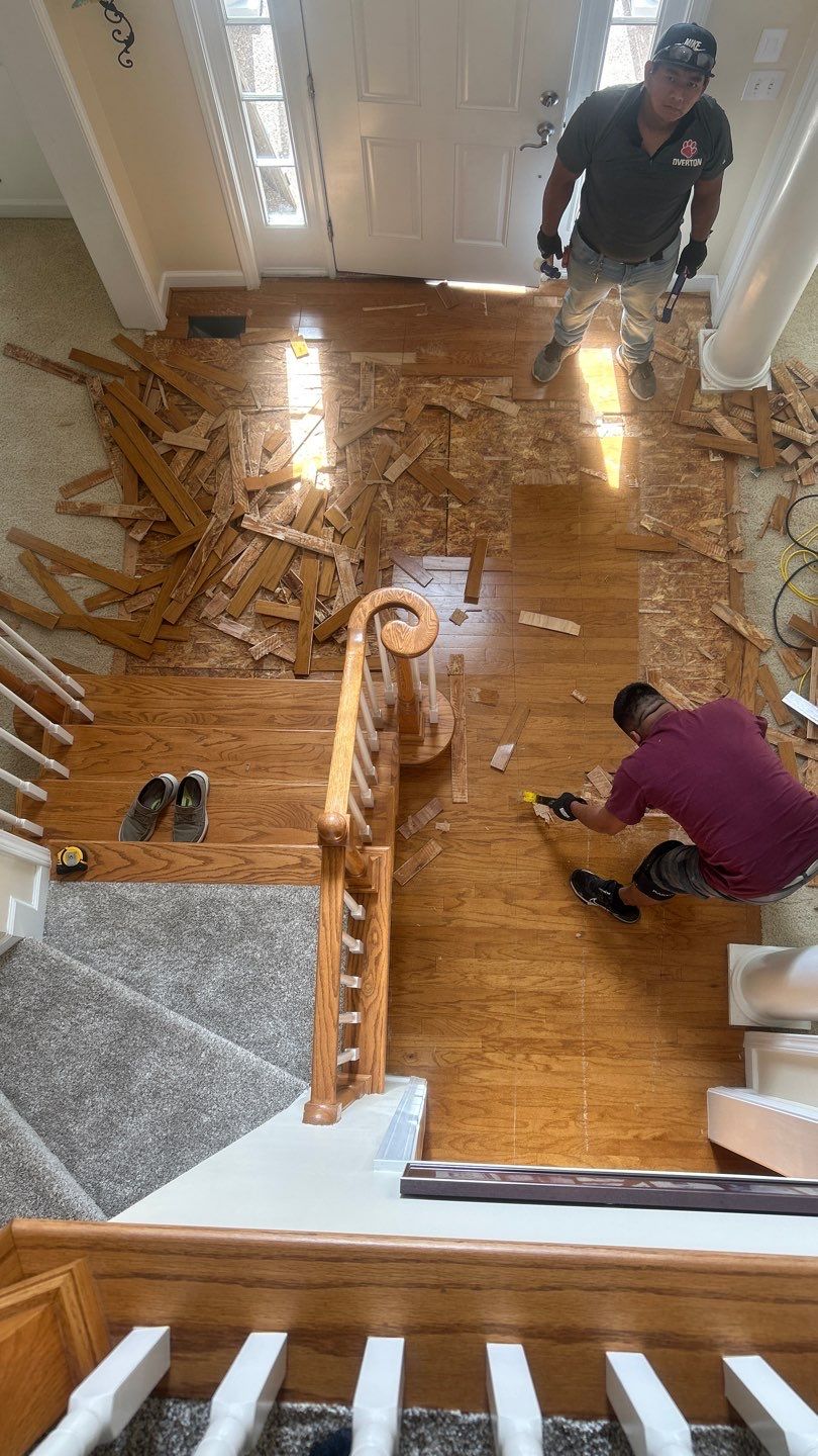 Full Floor Replacement by Footprints Floors of Nashville