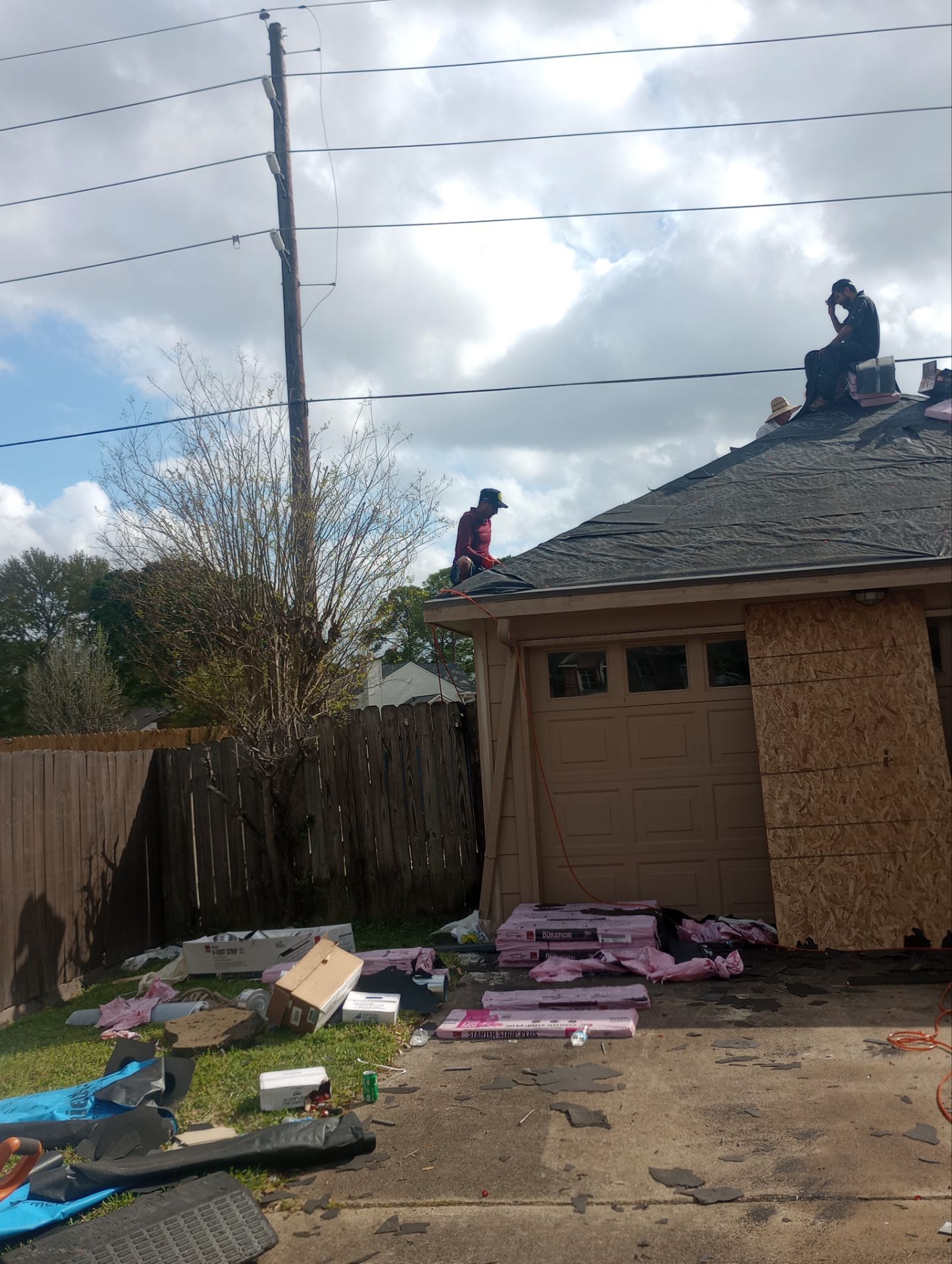 Residential Roofing Repair using Owen's Corning Duration (Lifetime) Shingles by Roof Repair Services LLC