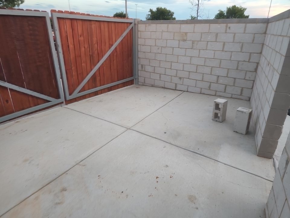 Driveway Clean using cleaner by G&H Home Tech Pros LLC
