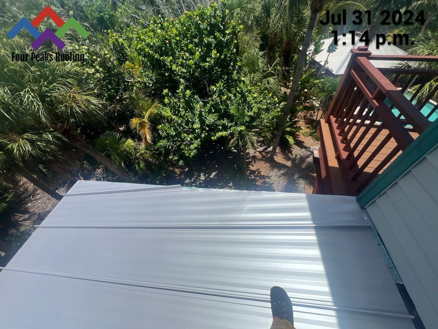 Residential Roof Installation by Four Peaks Roofing