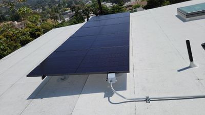 Residential Solar Panel Installation and Electrical Service Upgrade in Los Angeles