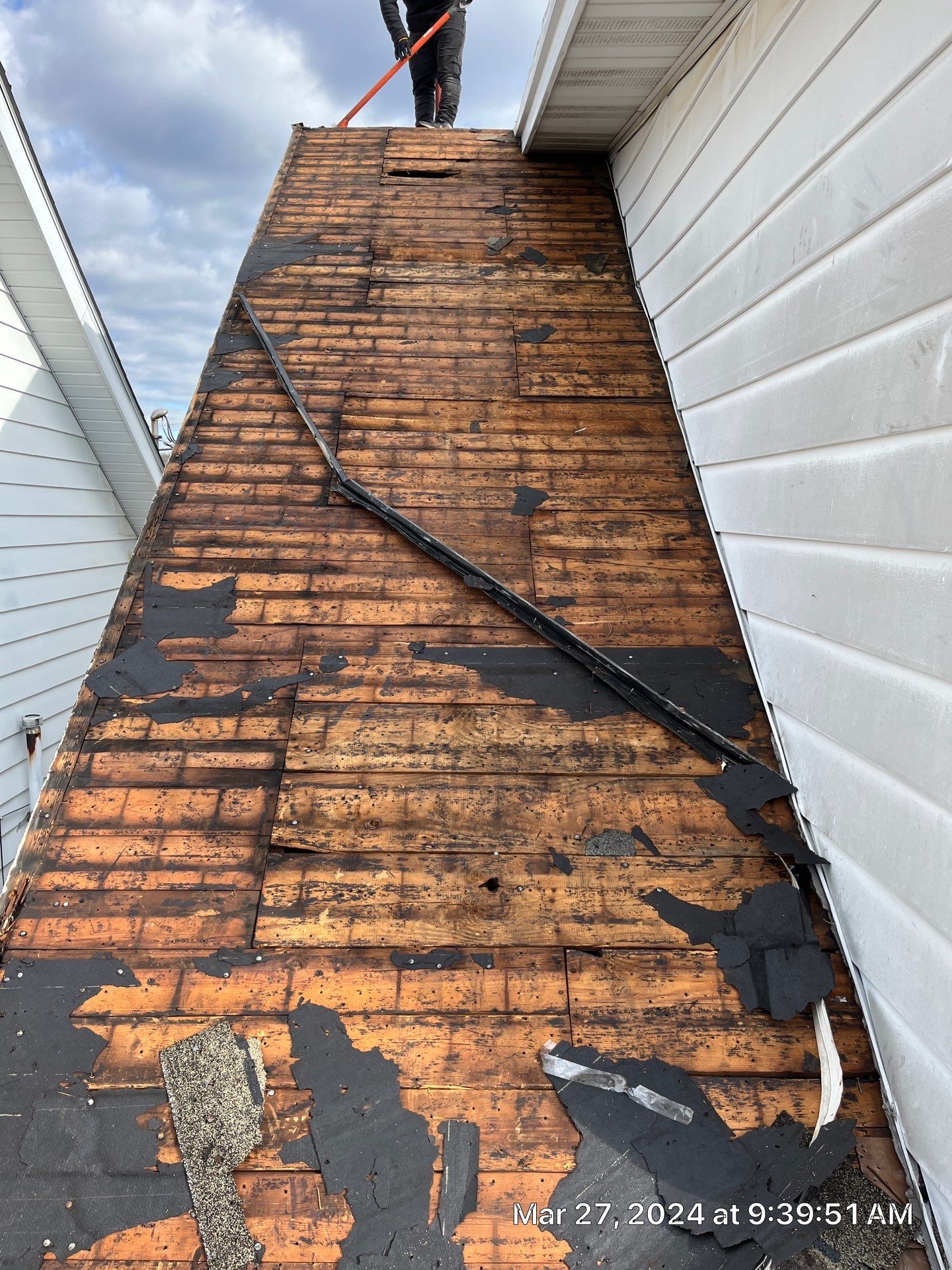 Residential Roofing Installation using Certainteed Landmark Pro Shingles by Fahey Roofing + Contracting