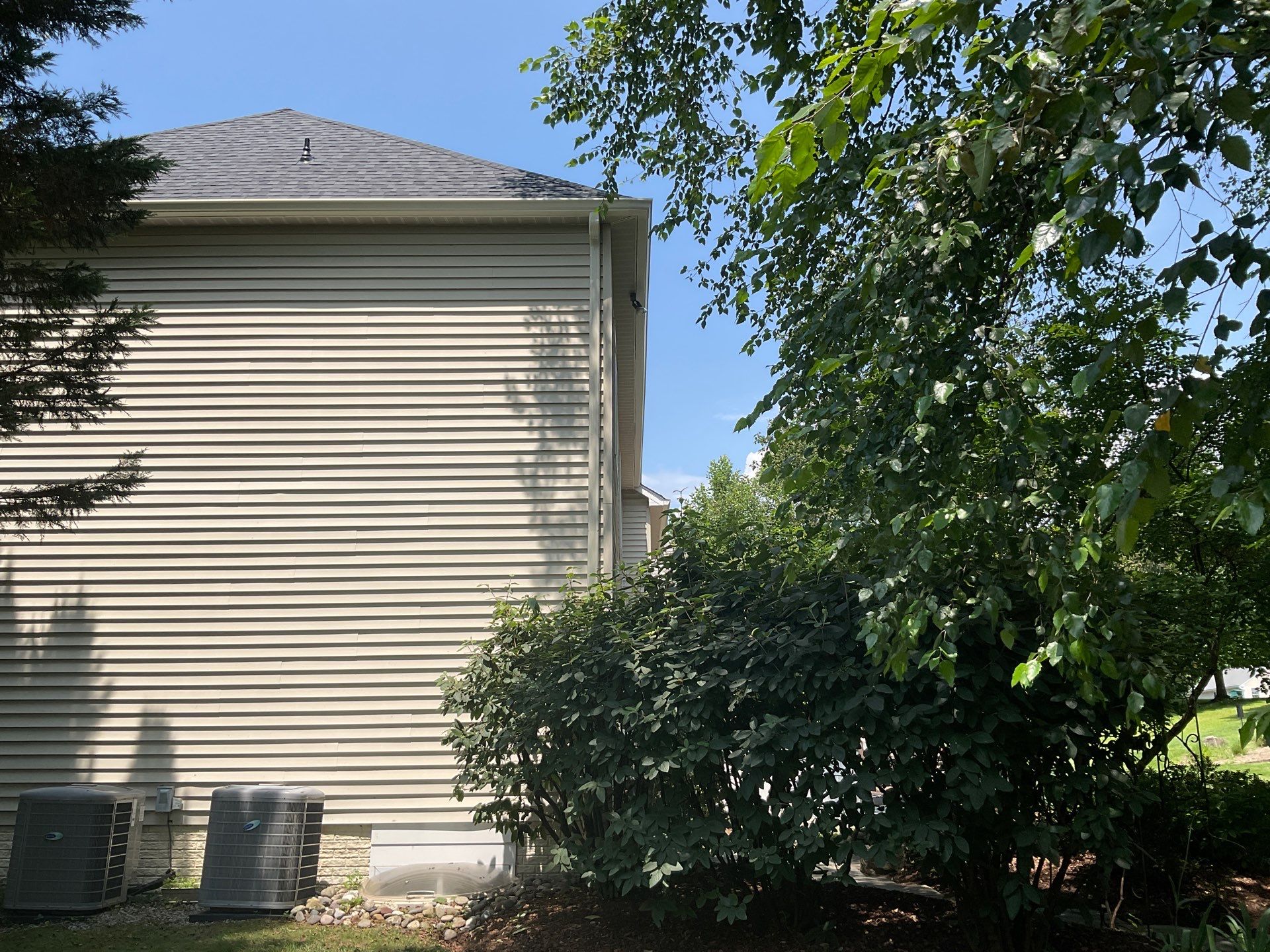 New Shingle Roof & New Gutters and downspouts with covers by Alpha Design Services