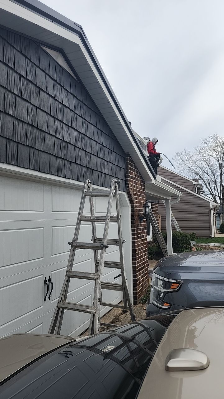 Full Exterior Home Transformation – Metal Slate Roof in Fort Wayne, IN by 4Ever Metal Roofing