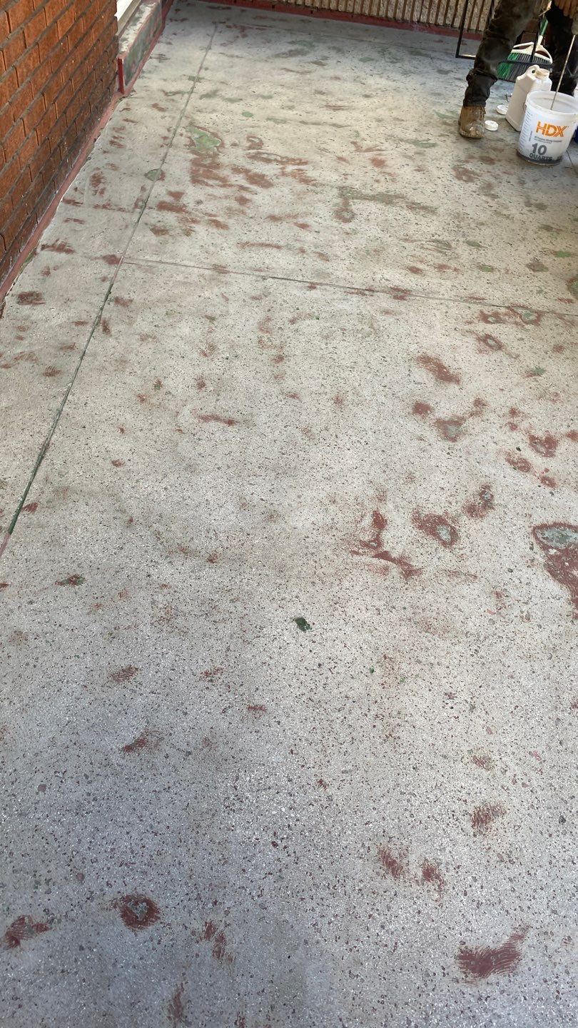 Creekbed Porch by Floors in a Day, Inc