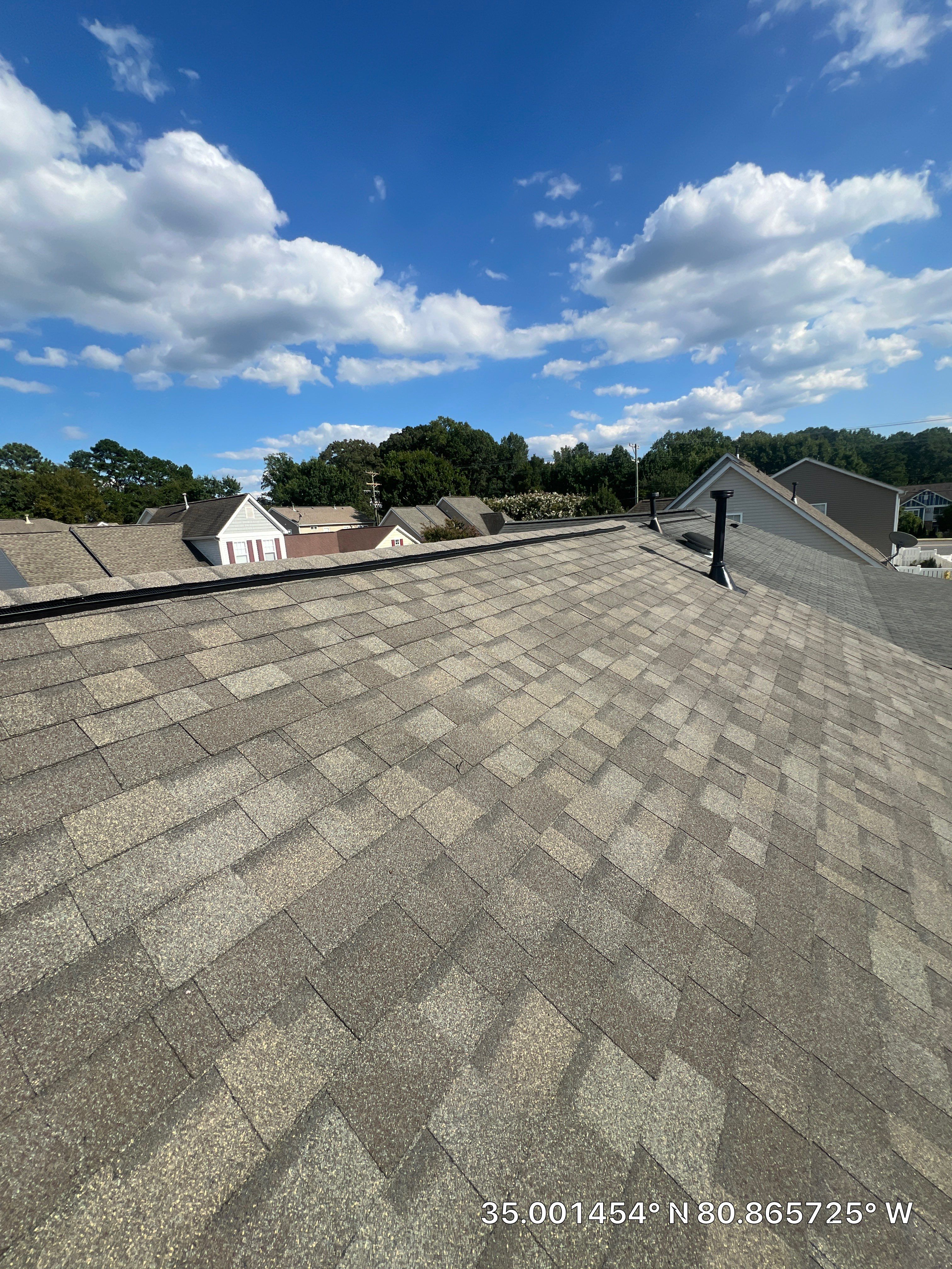 Full Residential Roofing Installation with Owens Corning Architectural Shingles in Indian Land, South Carolina by Merritt Roofing LLC