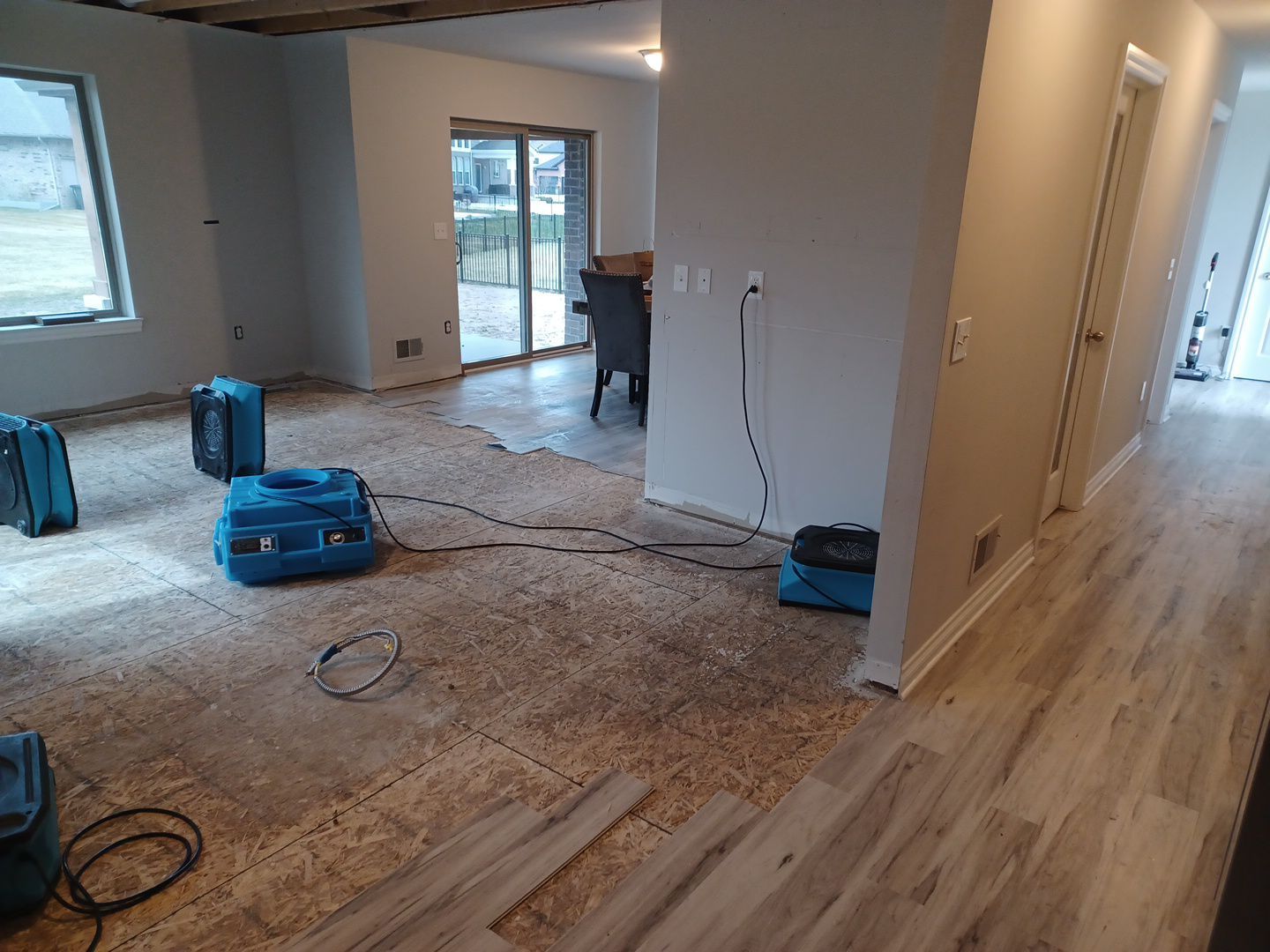 Project in Chesterfield by EzDry Water Mitigation & Property Restoration