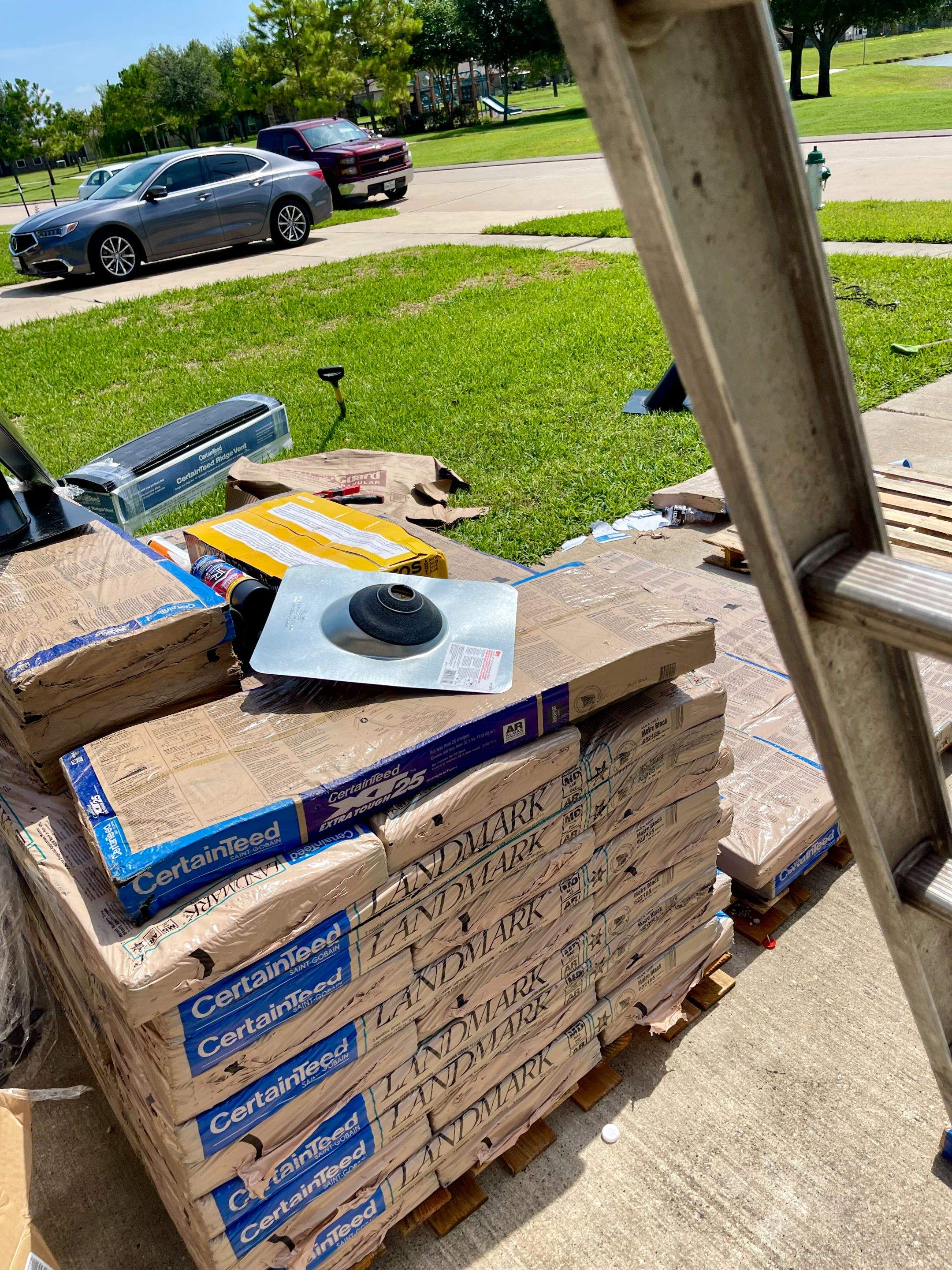 Insurance Claim Roof Replacement – CertainTeed Landmark Max Def Moire Black by Black Coast Roofing