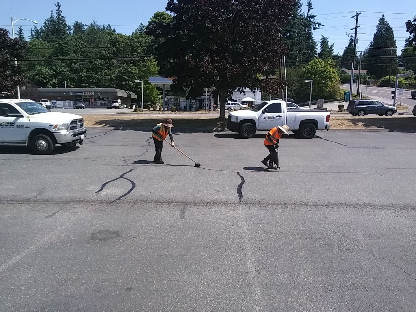 Brooklyn Bros Pizza | Sealcoating & Striping by Jireh Asphalt & Concrete Inc 