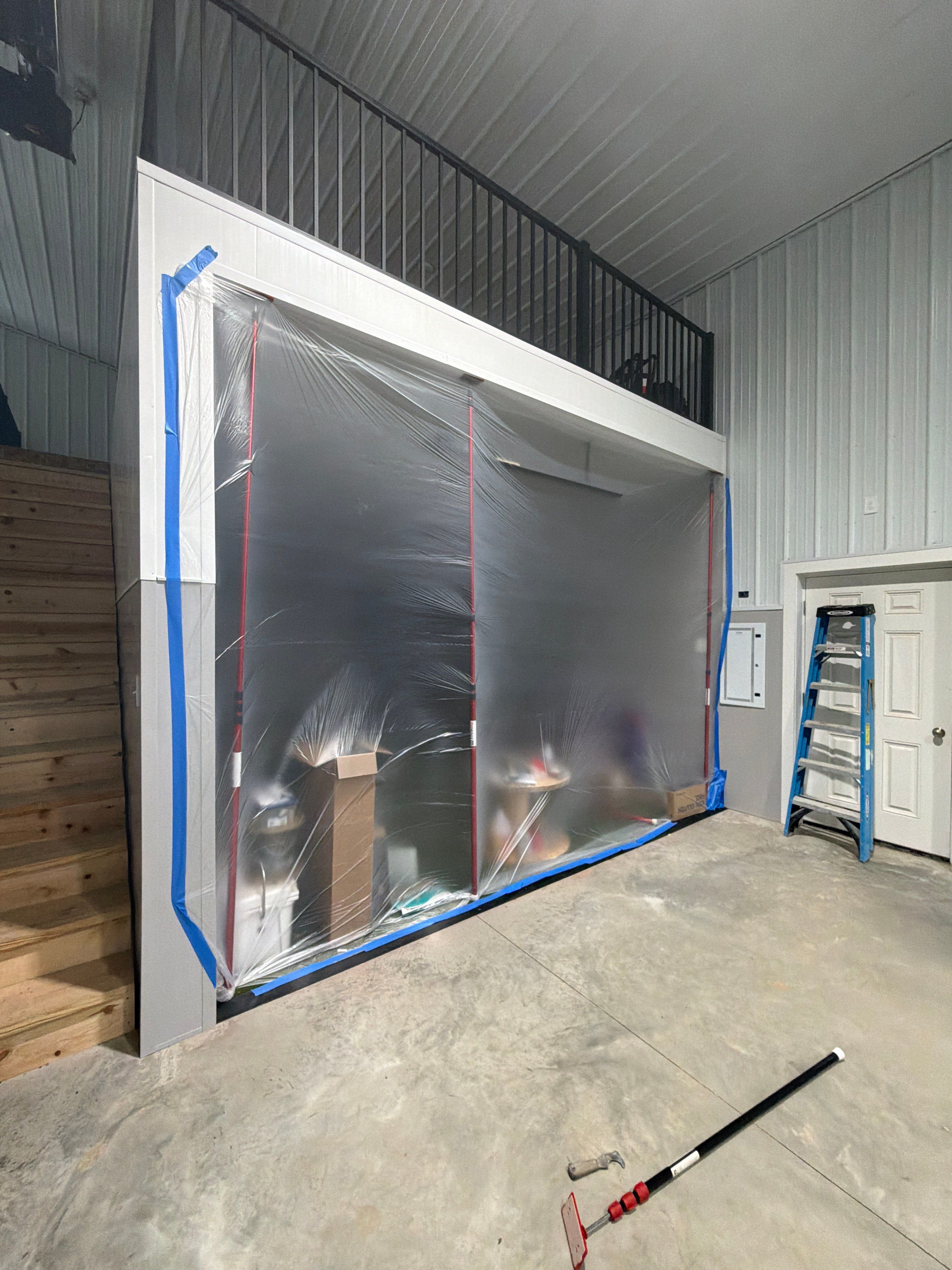Pole Barn by Freedom Concrete Coatings. 