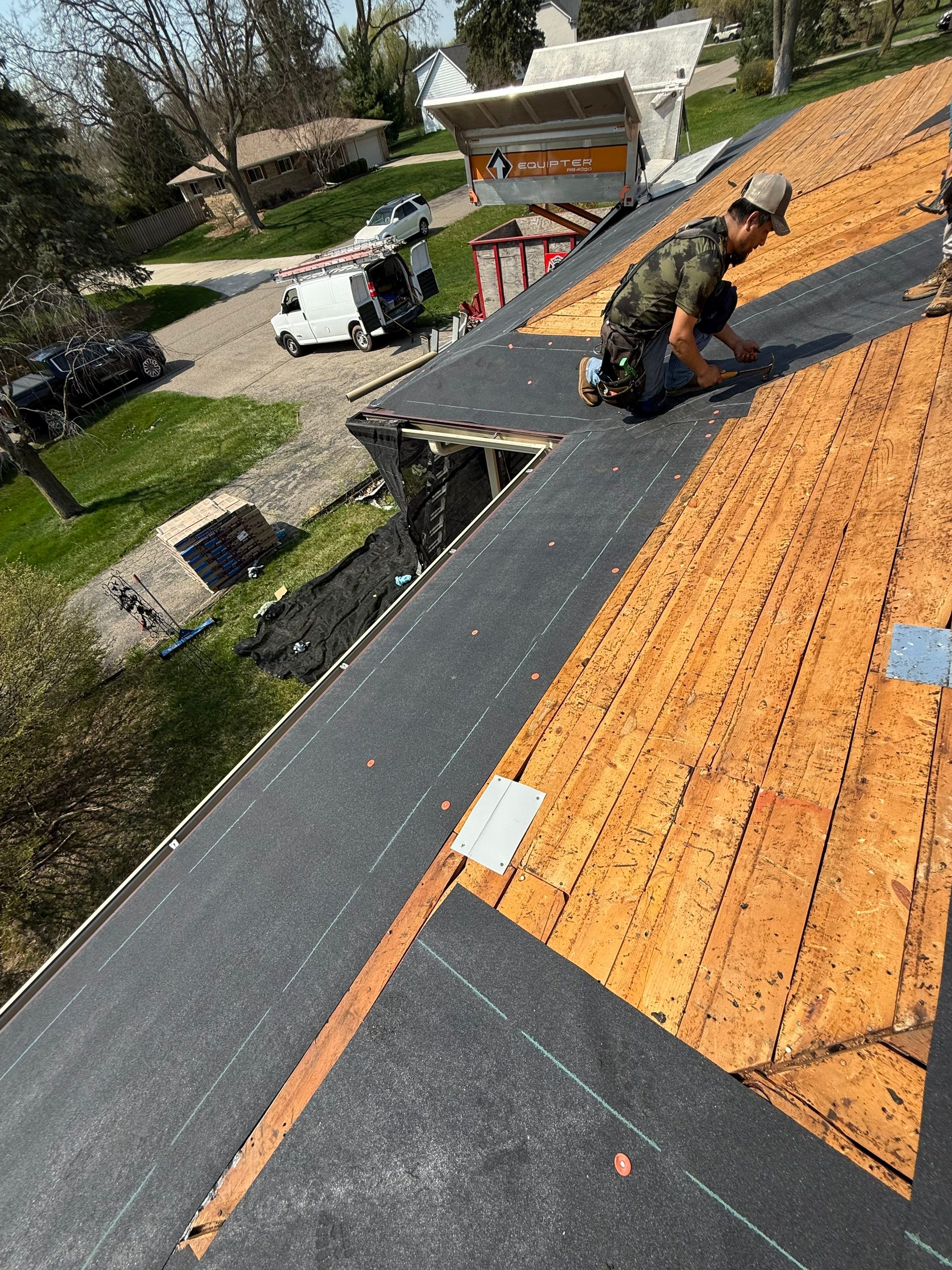 Project in Troy by Eave Roofing