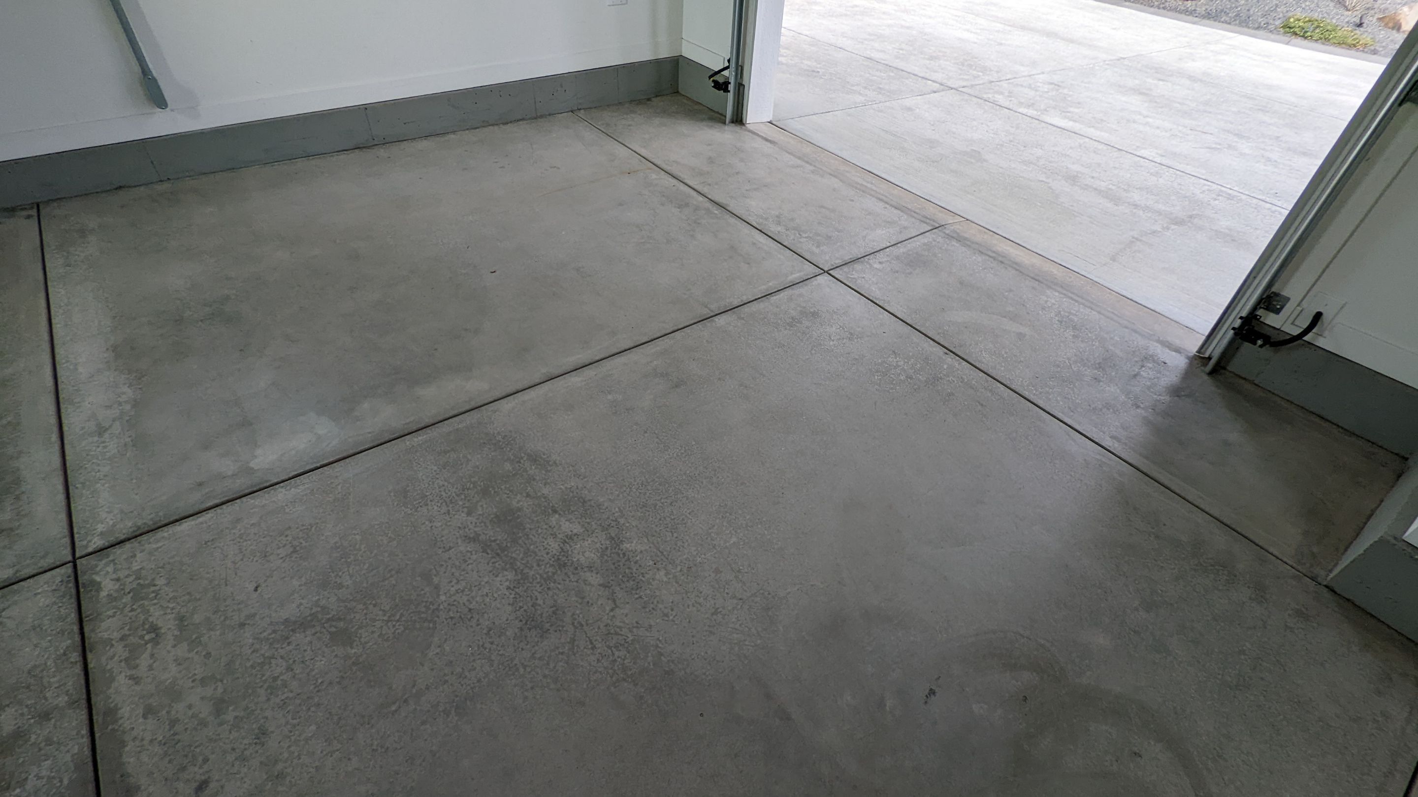 Garage Transformation using Slate Stone by Croc Coatings, LLC