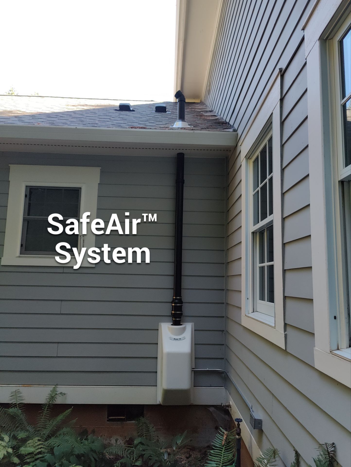 Subslab SafeAir™ System with RadonWell™ by JustRadon.Com