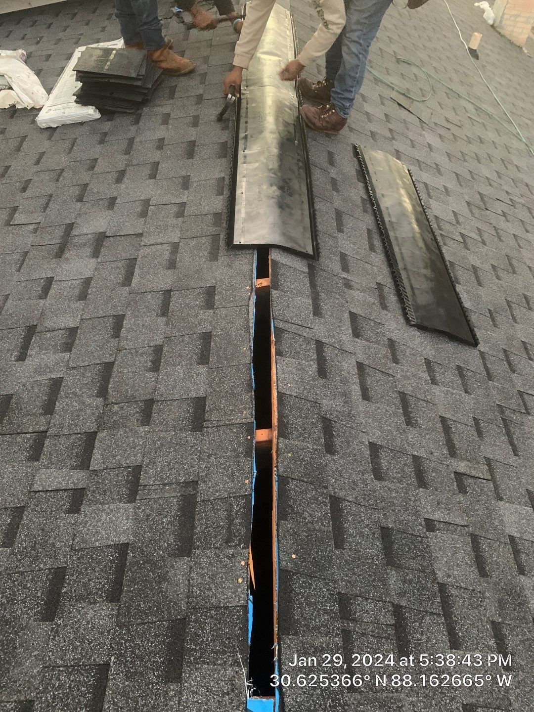Roof replacement by American Roofing & Construction LLC