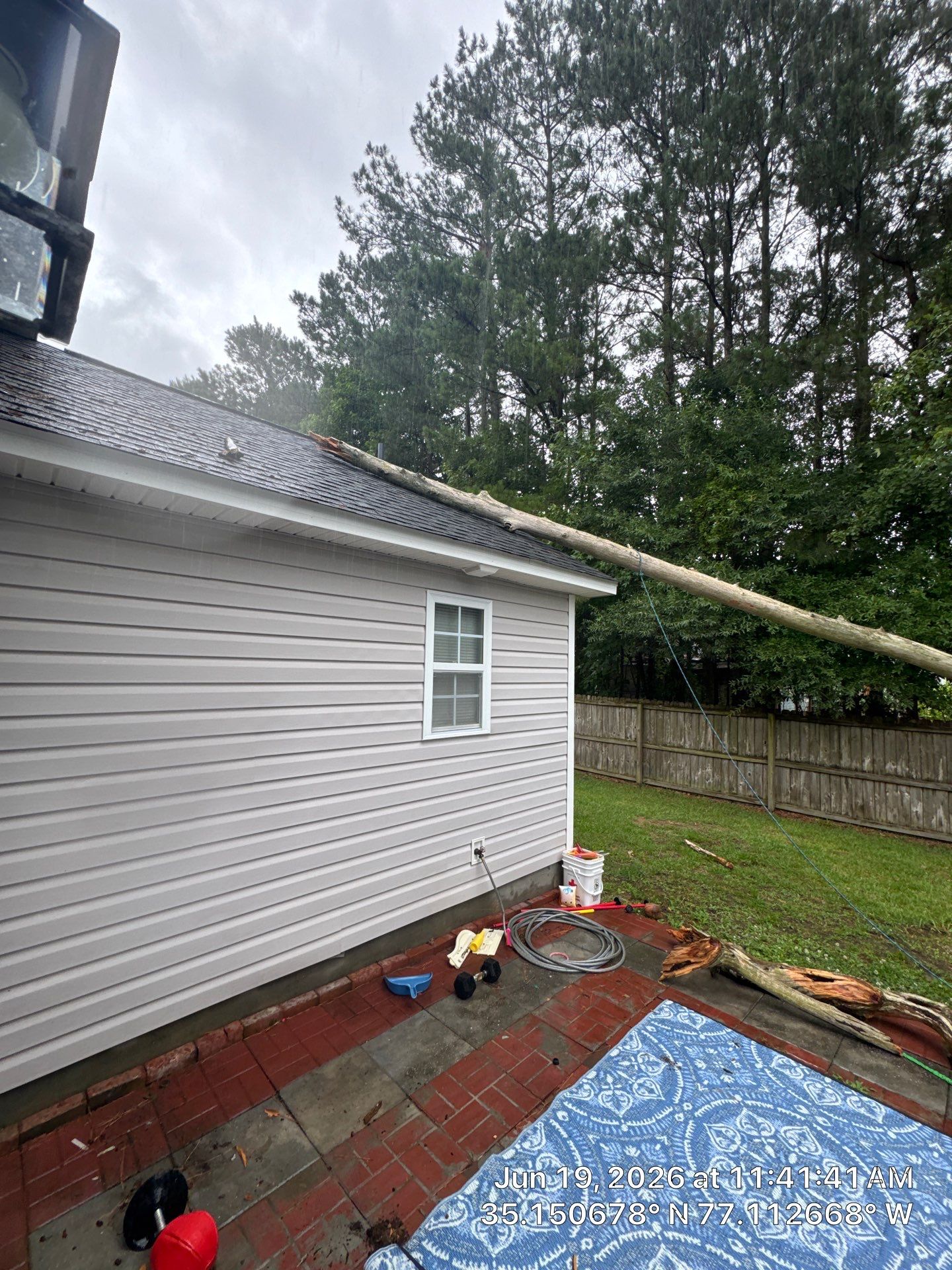 New Bern Roof Replacement Following Storm and Tree Damage by North Carolina Roofs