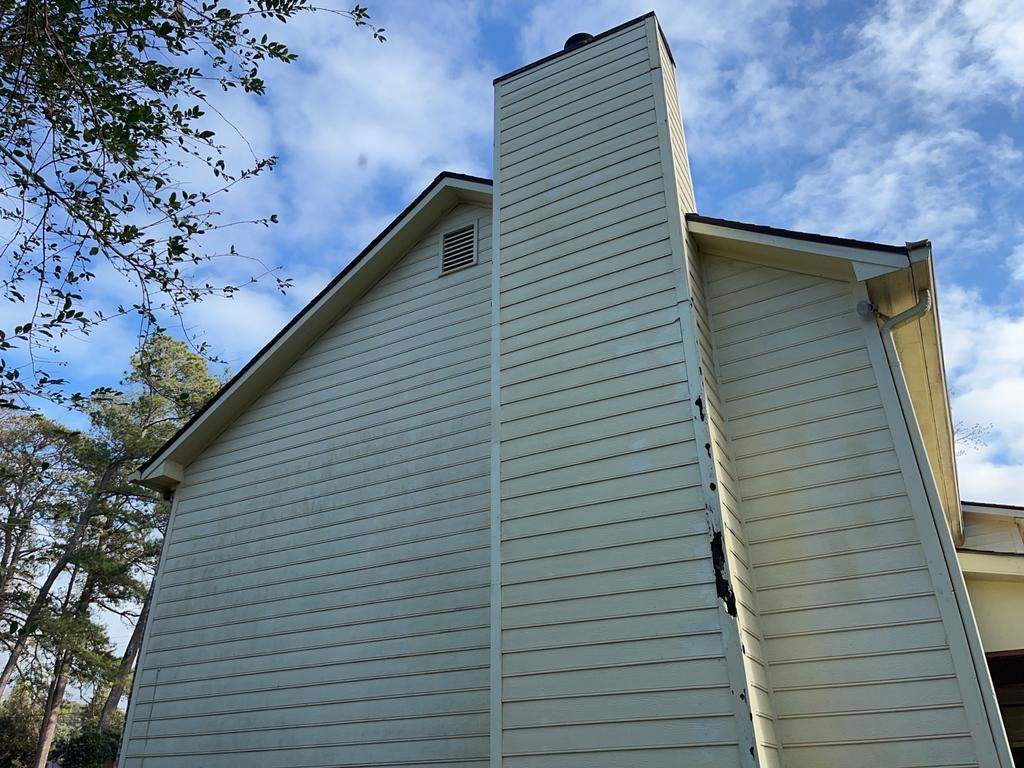 Marietta, GA Siding Replacement, Exterior Paint, Gutter Replacement, and Chimney Cap Installation by Nelson Exteriors 