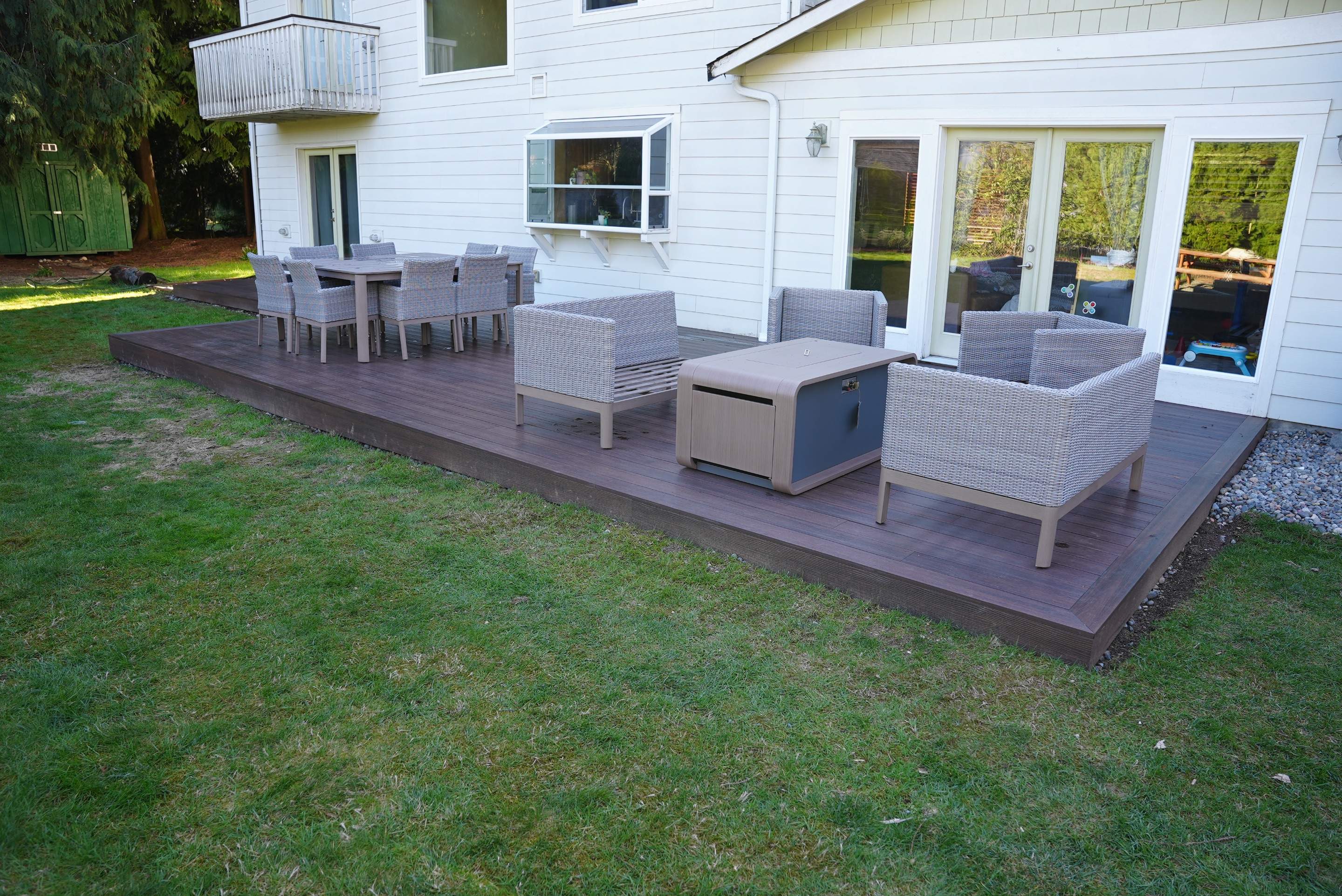 Daniel | Back Deck Installation  by Jireh Asphalt & Concrete Inc 