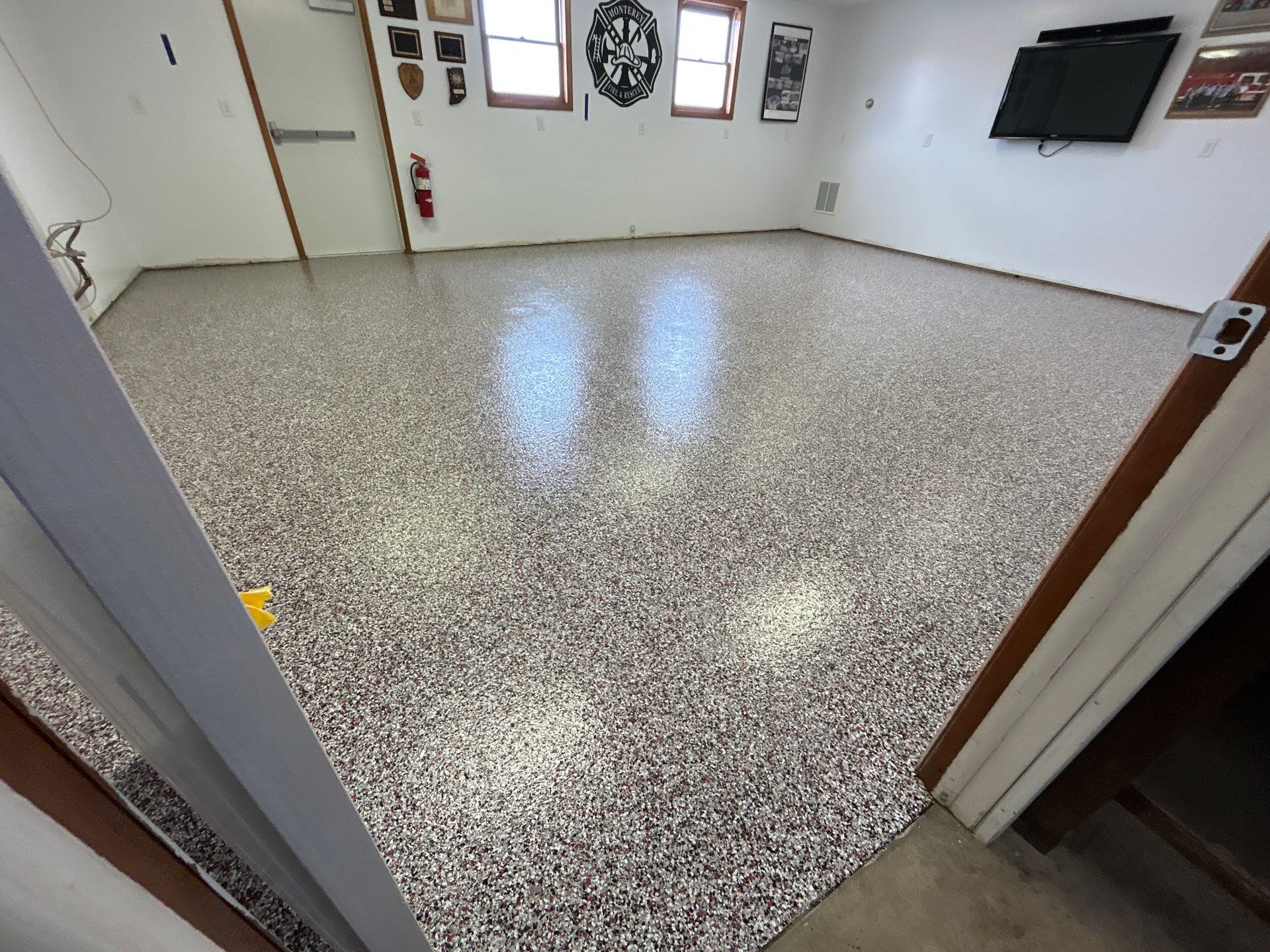 Commercial Floor in Monterey! by Innovative Spaces / Innovative Concrete Coatings