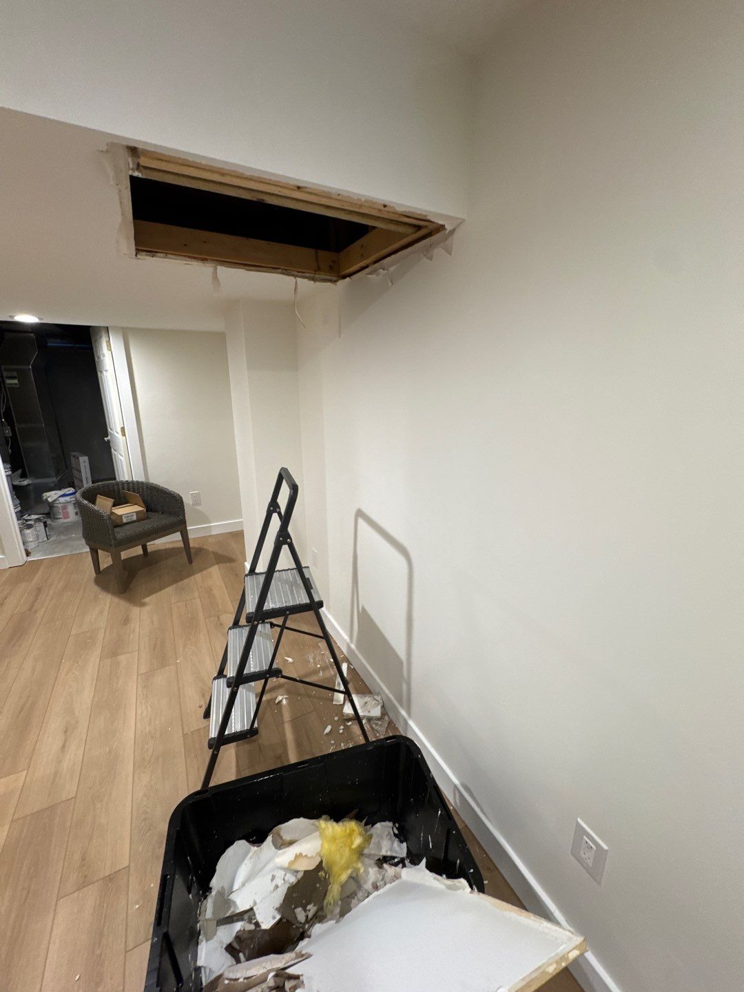 Project in Commerce Twp by EzDry Water Mitigation & Property Restoration