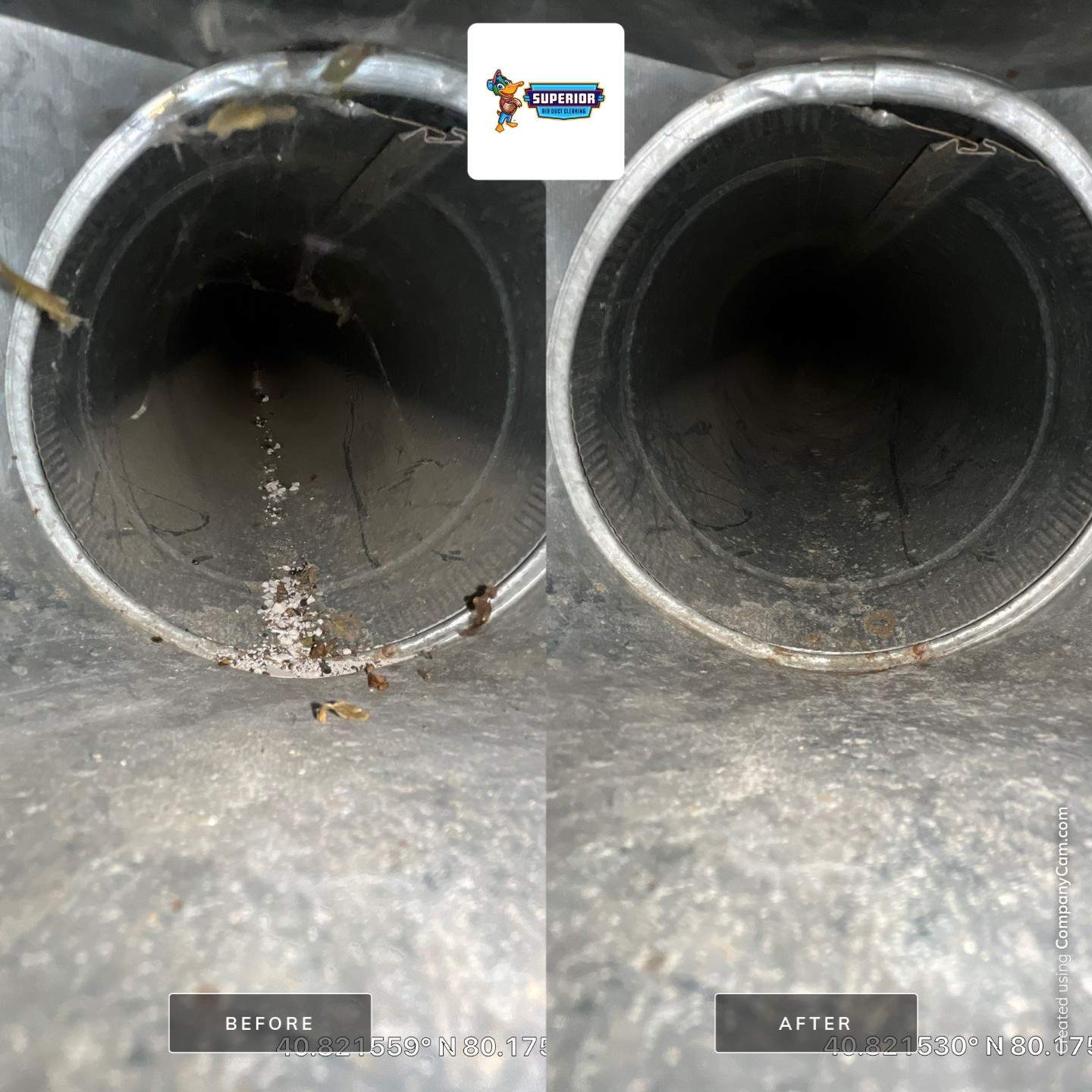 Air Duct Cleaning With a Vacuum Truck in Fombell, PA by Superior Air Duct Cleaning