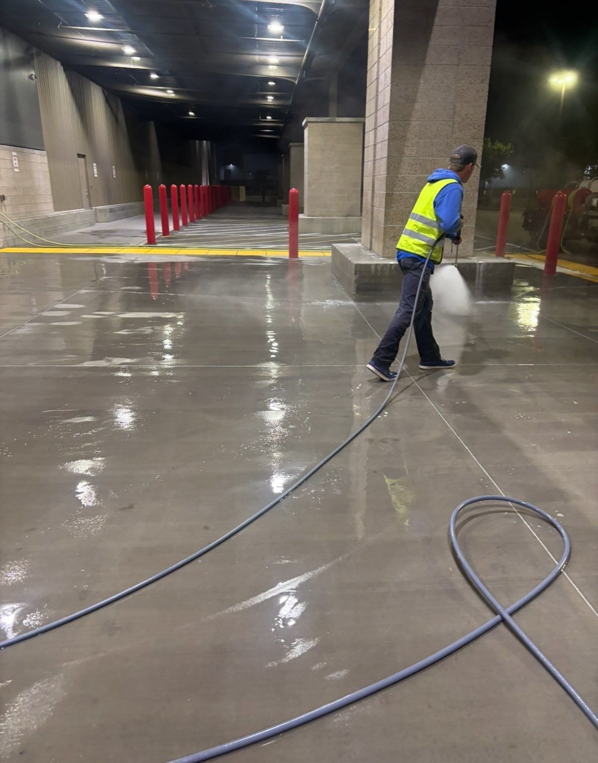 Loading Dock & Storefront Surface Cleaning by Pirate Pete’s Power Washing