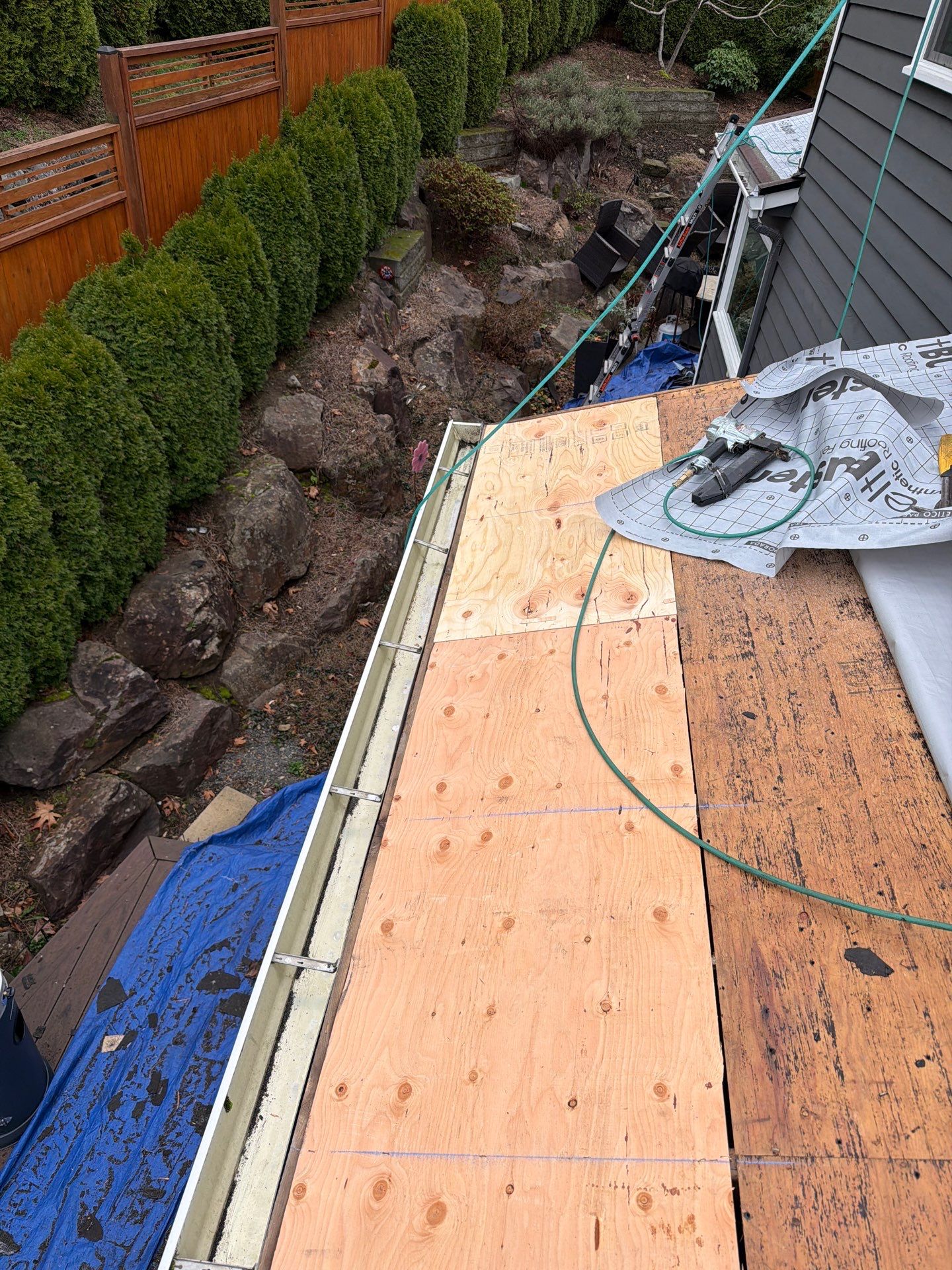 Residential Roofing Installation using GAF HDZ Shingles by Roofing Formula LLC
