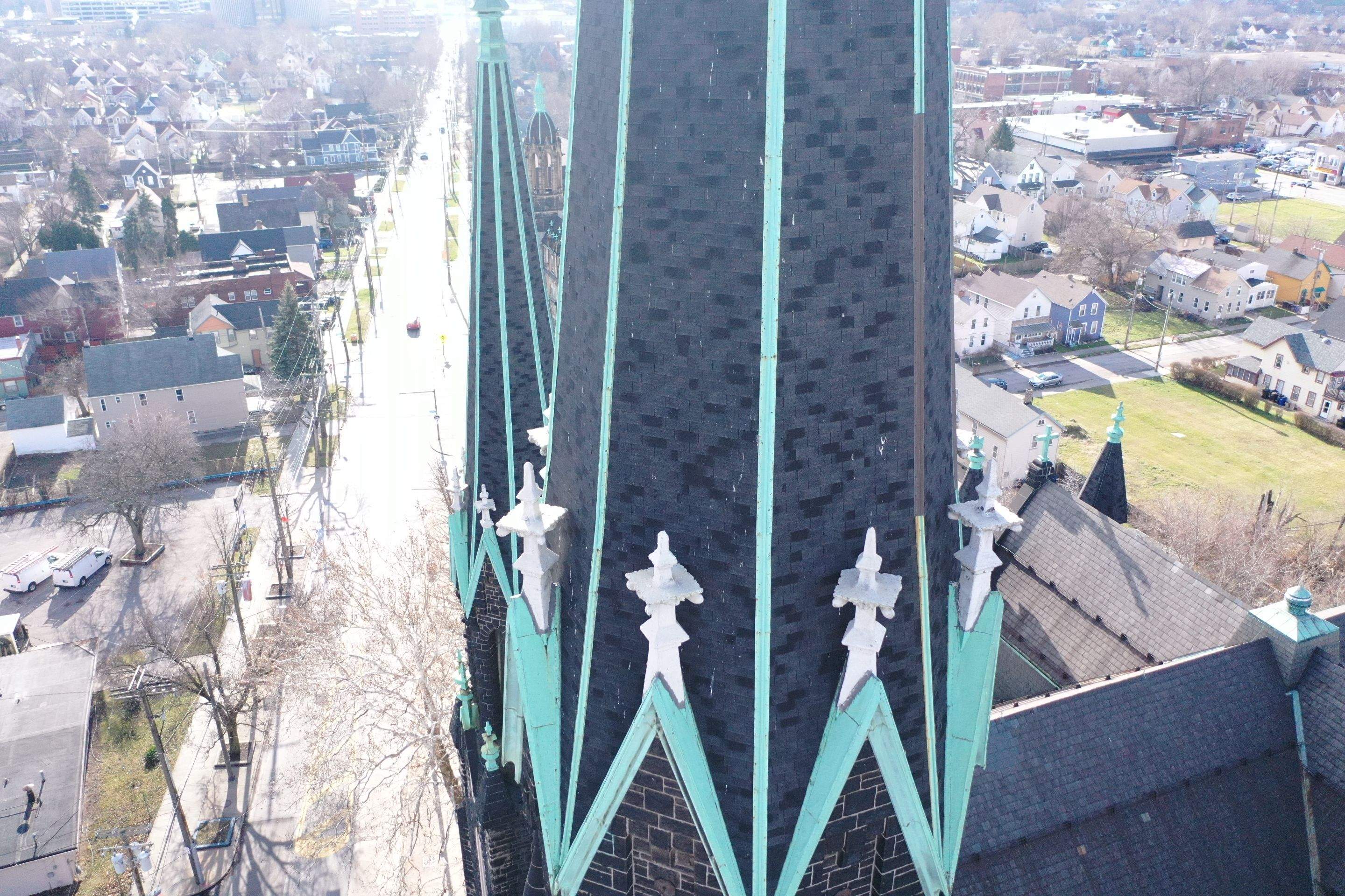 Drone Inspection by Absolute Roofing and Construction