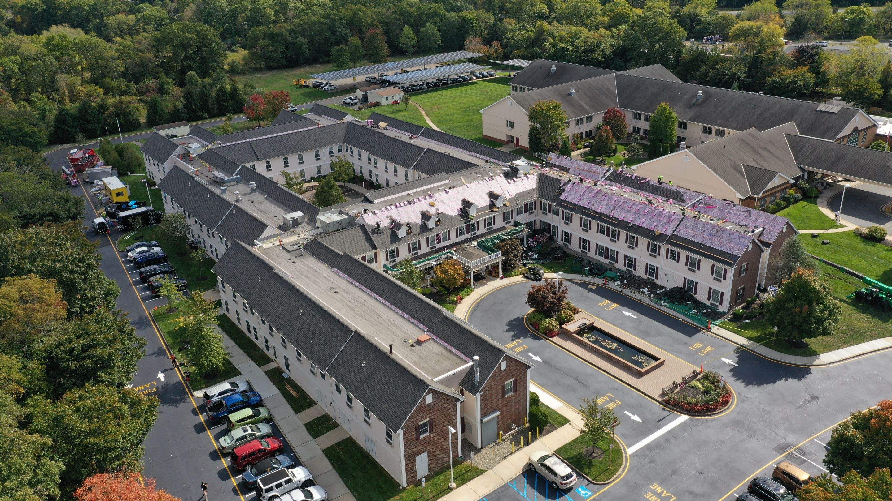 Commercial Roofing Installation using Owens Corning Duration by All Site Roofing