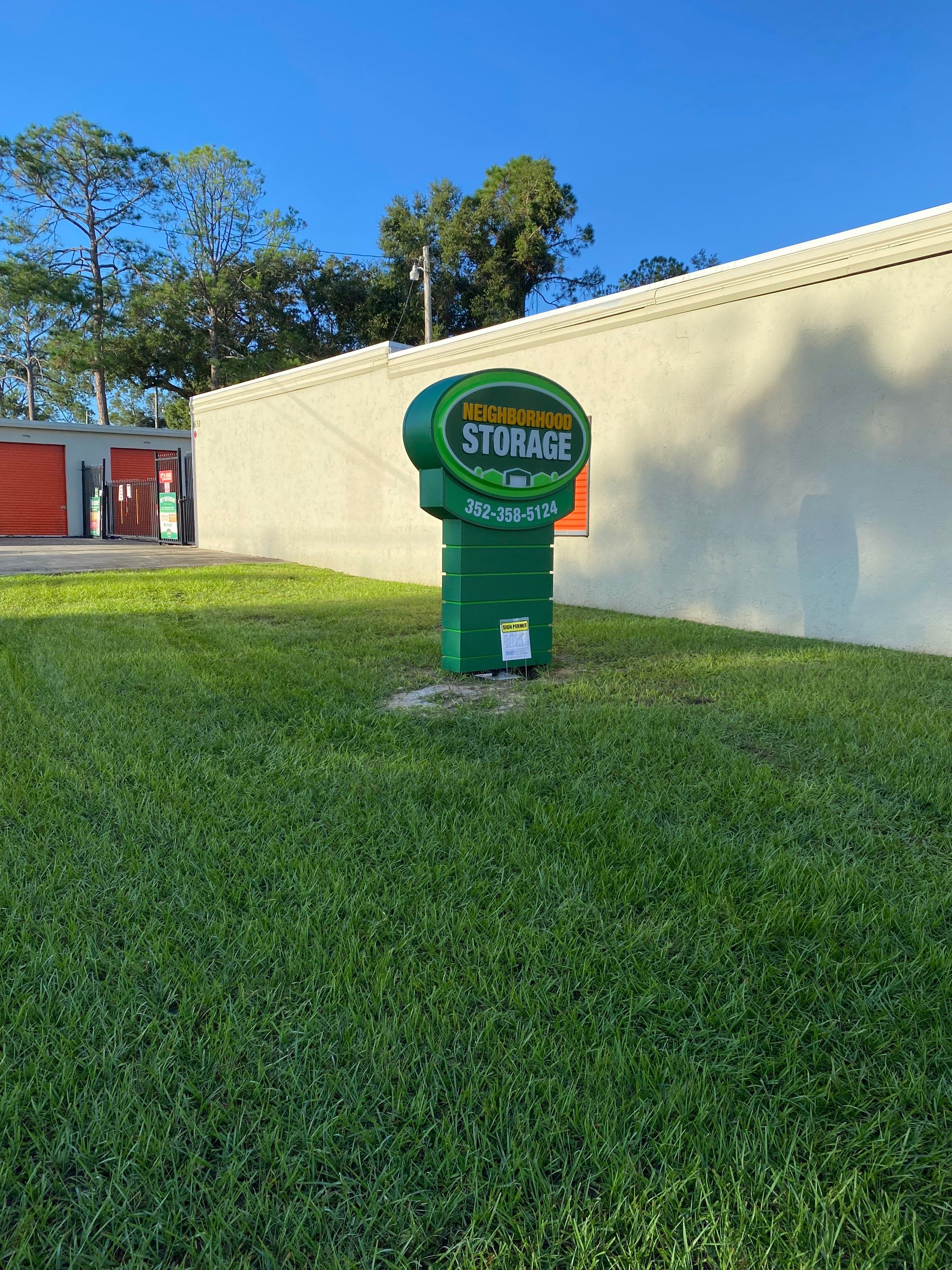 Neighborhood Storage Monument Sign by SignCrafters