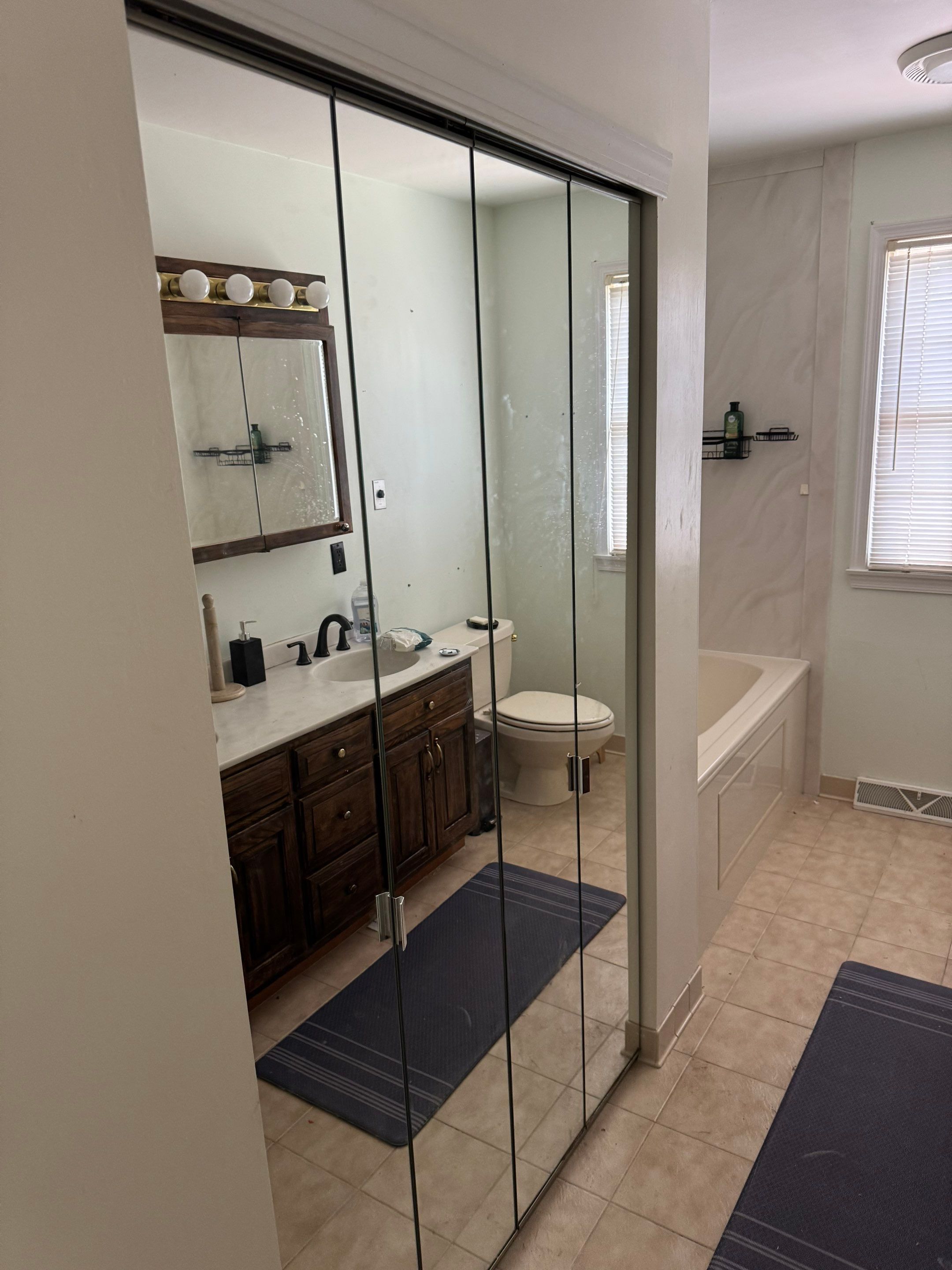 Plumbing updates, Door installation, electrical by AXR Inc