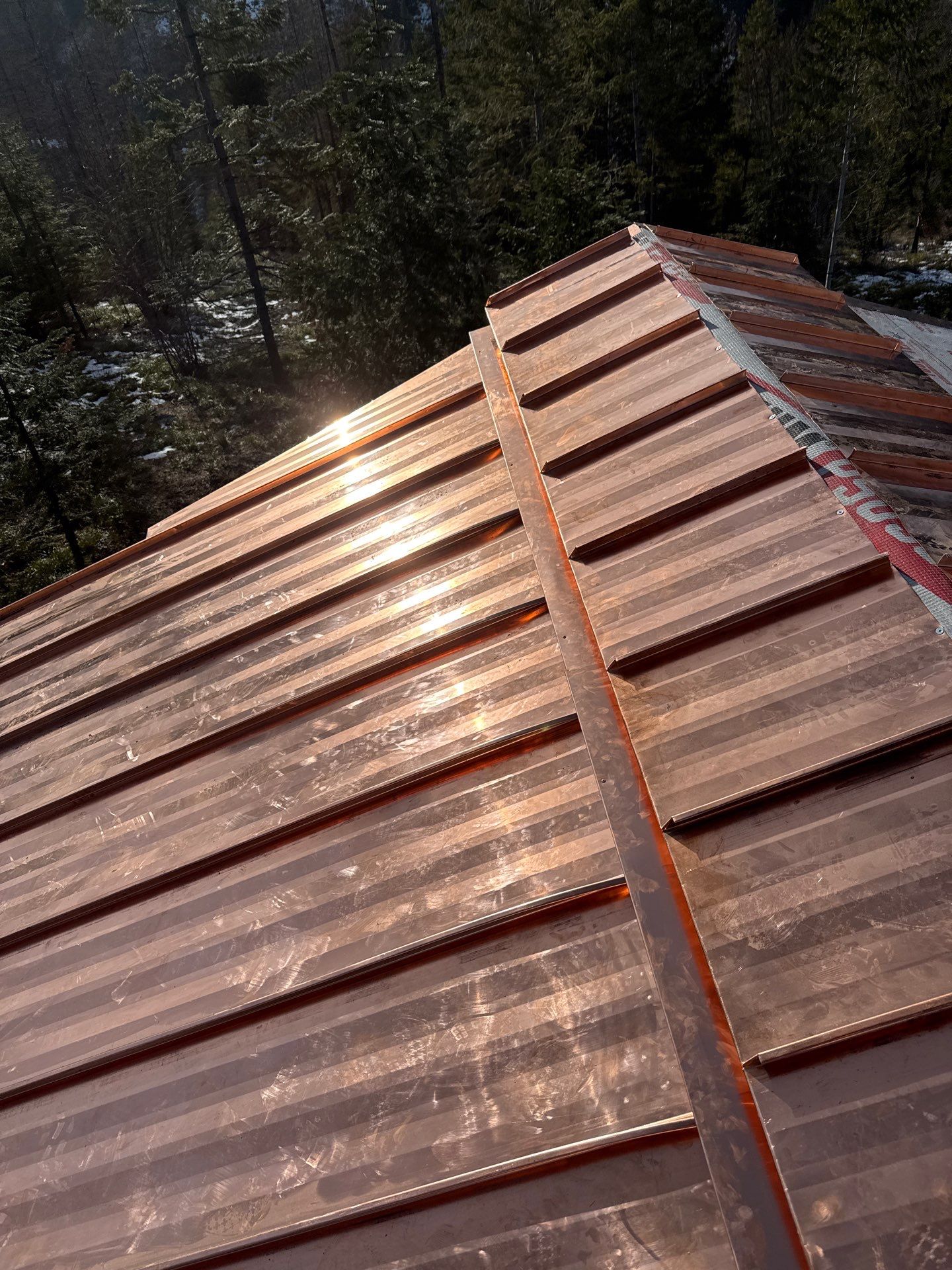 Zip Line Standing Seam  by Montana Roofing Solutions