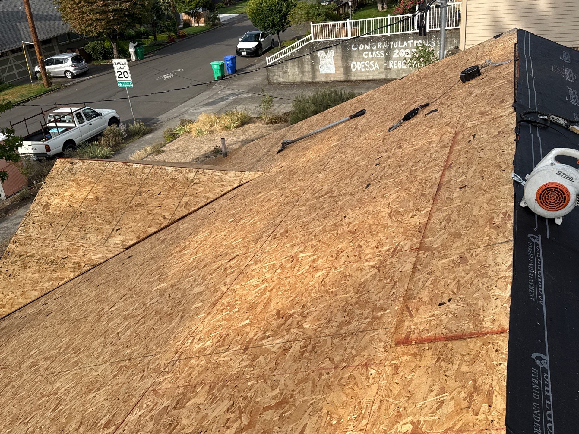 Project in Portland by Tom Leach Roofing