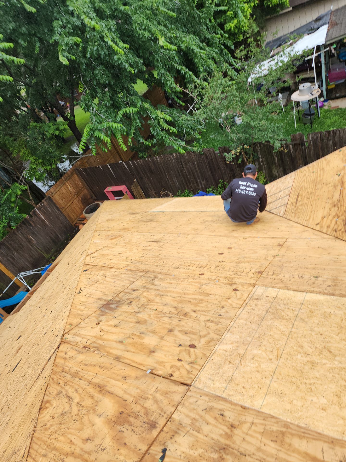 Residential Roofing Installation using Owen's Corning Duration (Lifetime) Shingles by Roof Repair Company