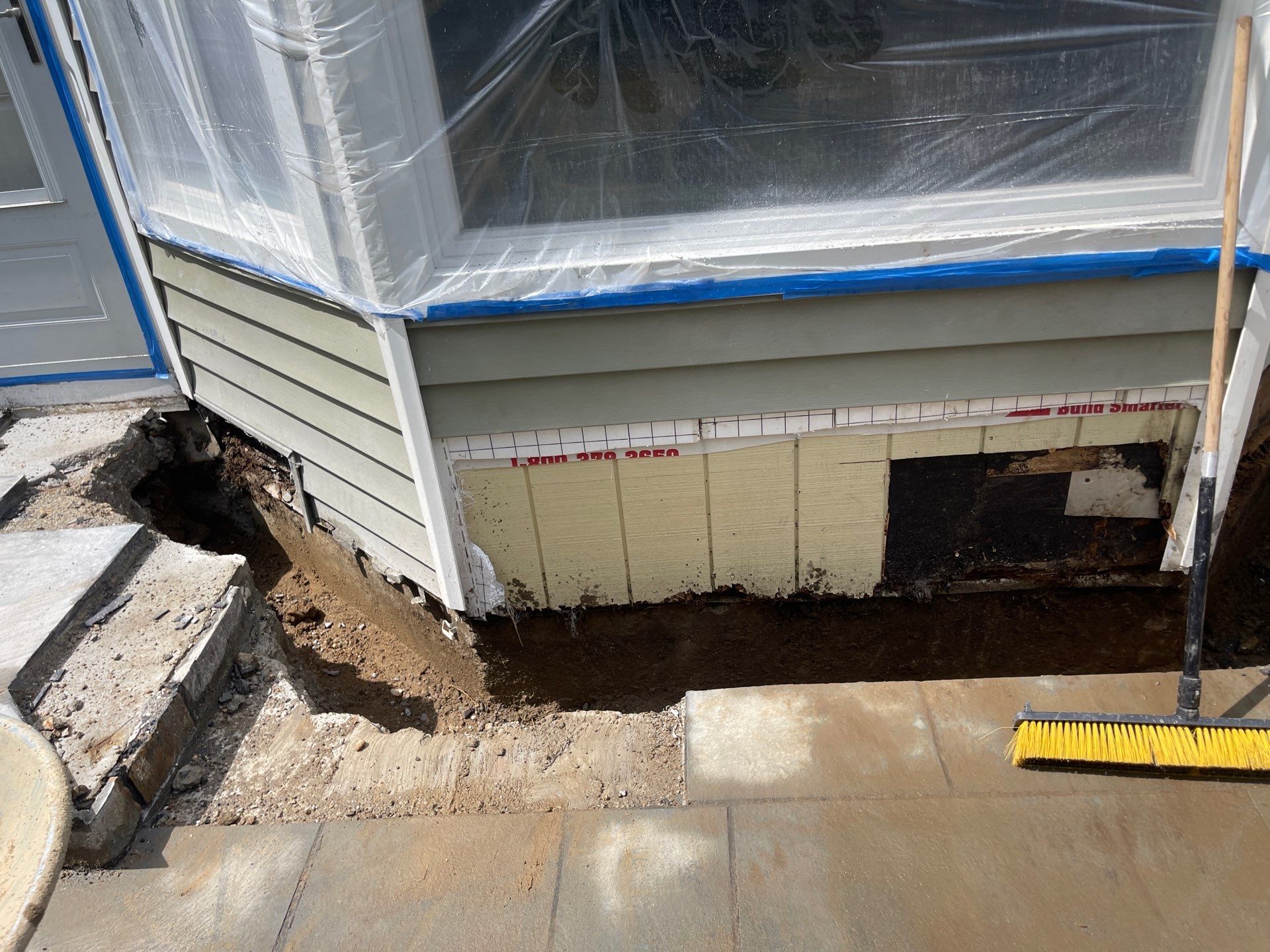 Woods Dr, Roslyn, NY 11576 by A.M. Shield Waterproofing, Corp.