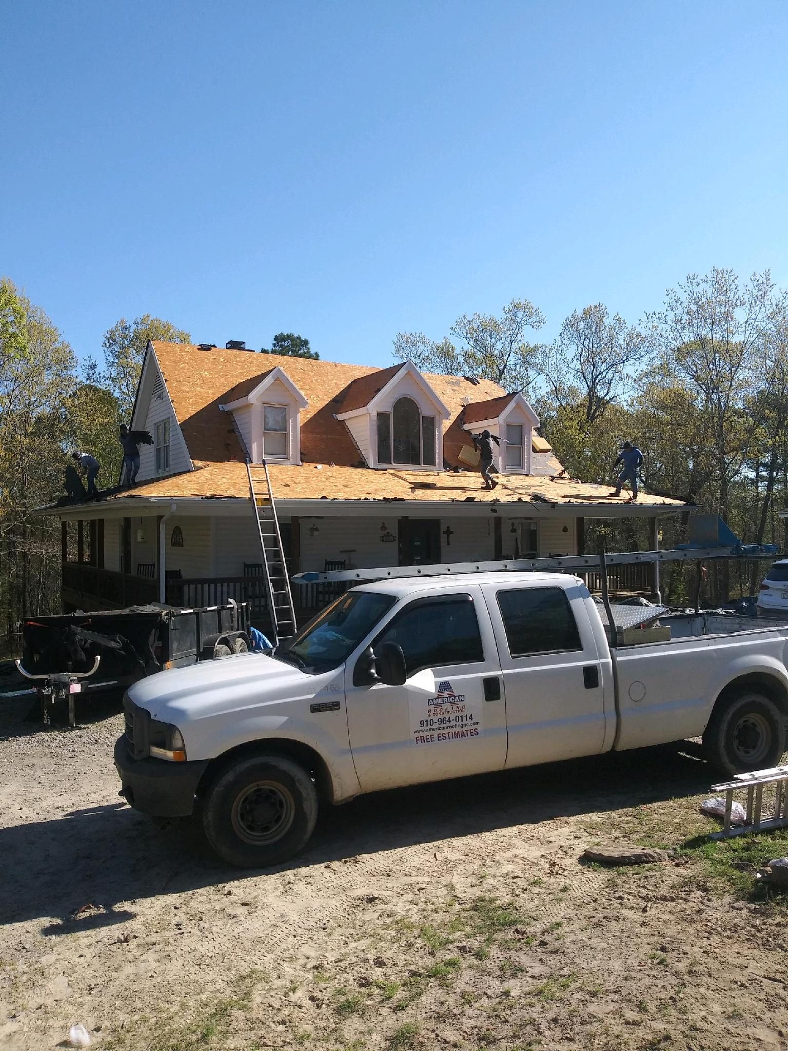 Metal Roofing 1158 Cypress Church Rd Re-roof - Metal Roofing by American Roofing NC
